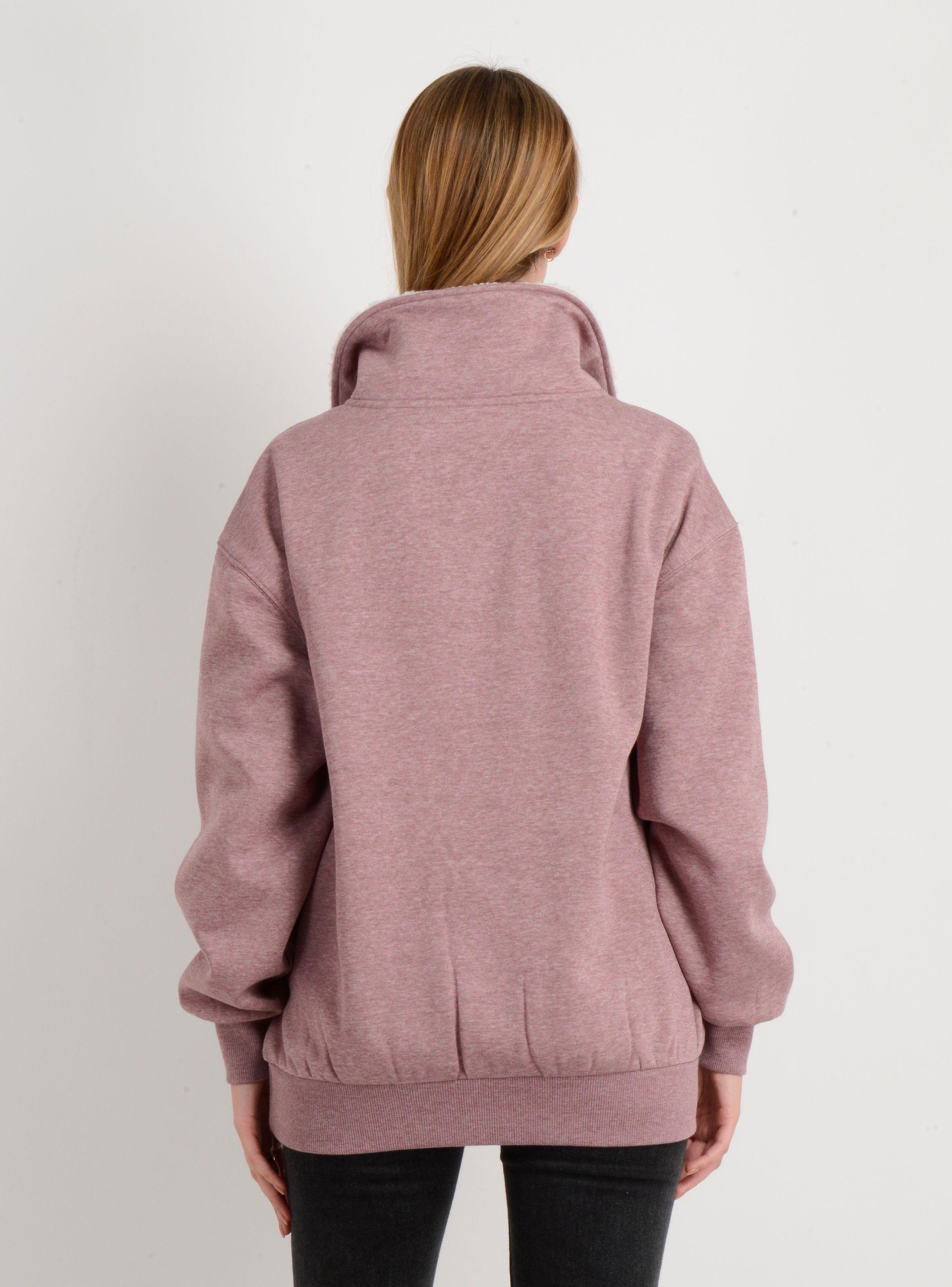 POLERON HALF GEORGIANA II ROJO OSCURO-1