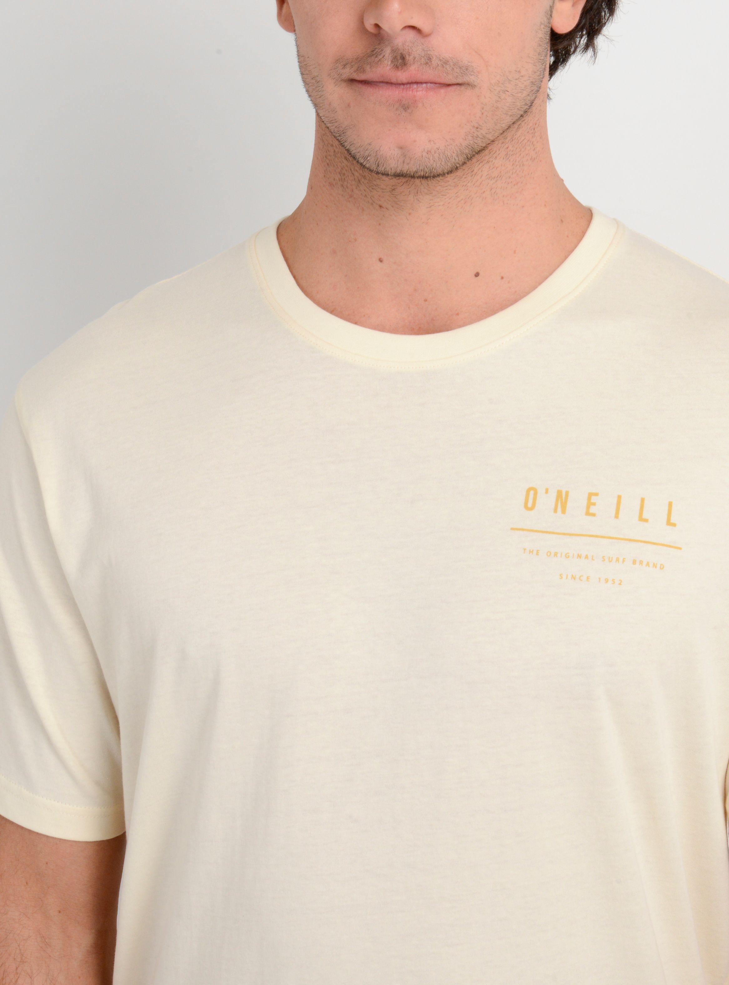 POLERA MANGA CORTA SURF SESH  BEIGE CLARO-4