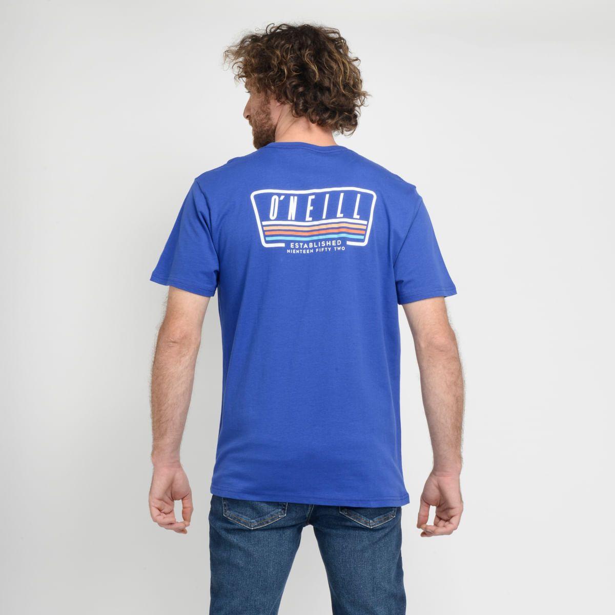 POLERA MANGA CORTA - I23HO065002 AZUL-2