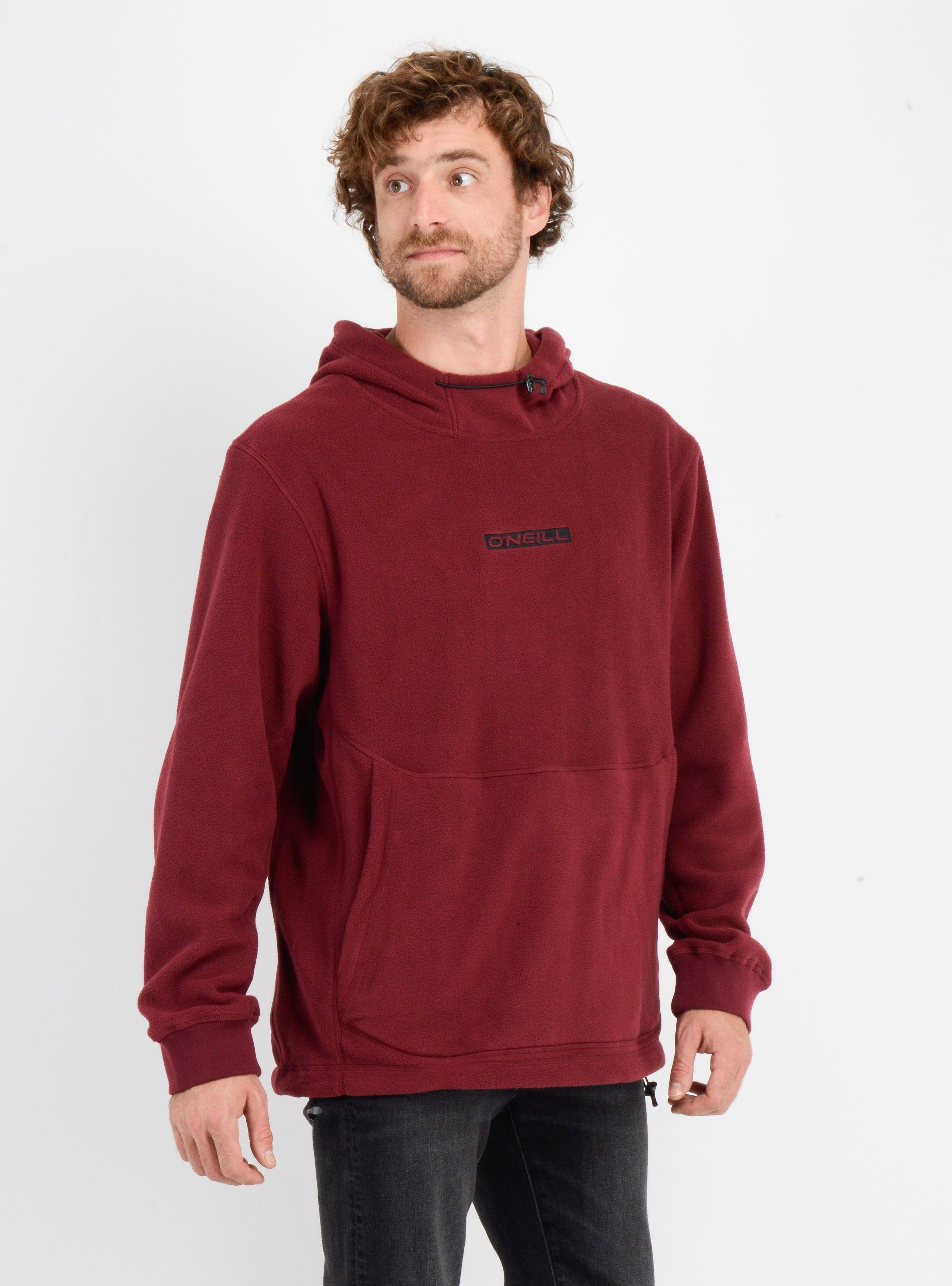 POLERON POLAR TIMELESS  ROJO OSCURO-3
