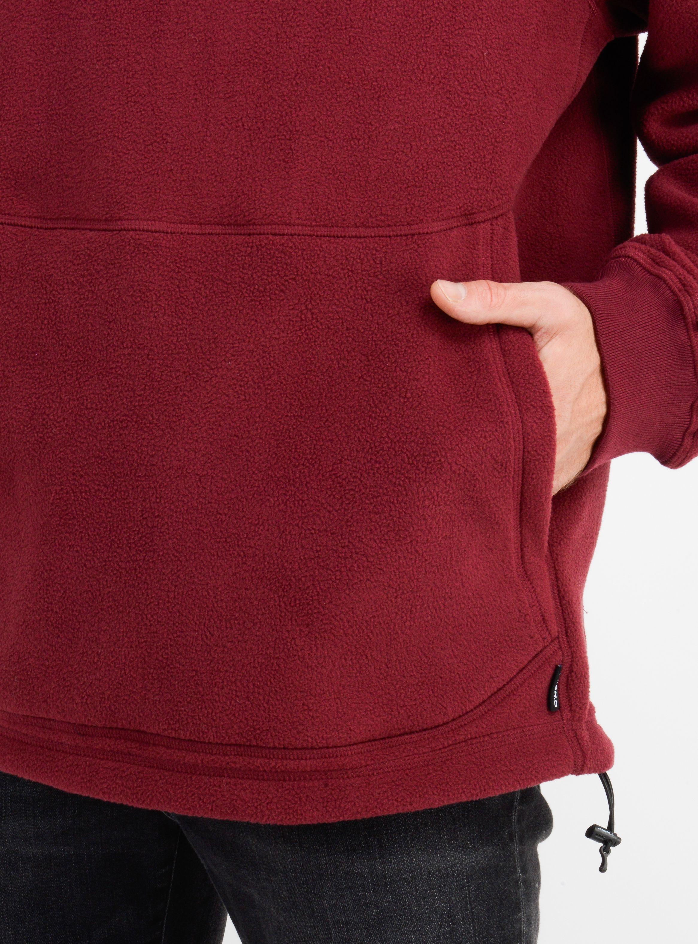 POLERON POLAR TIMELESS  ROJO OSCURO-5