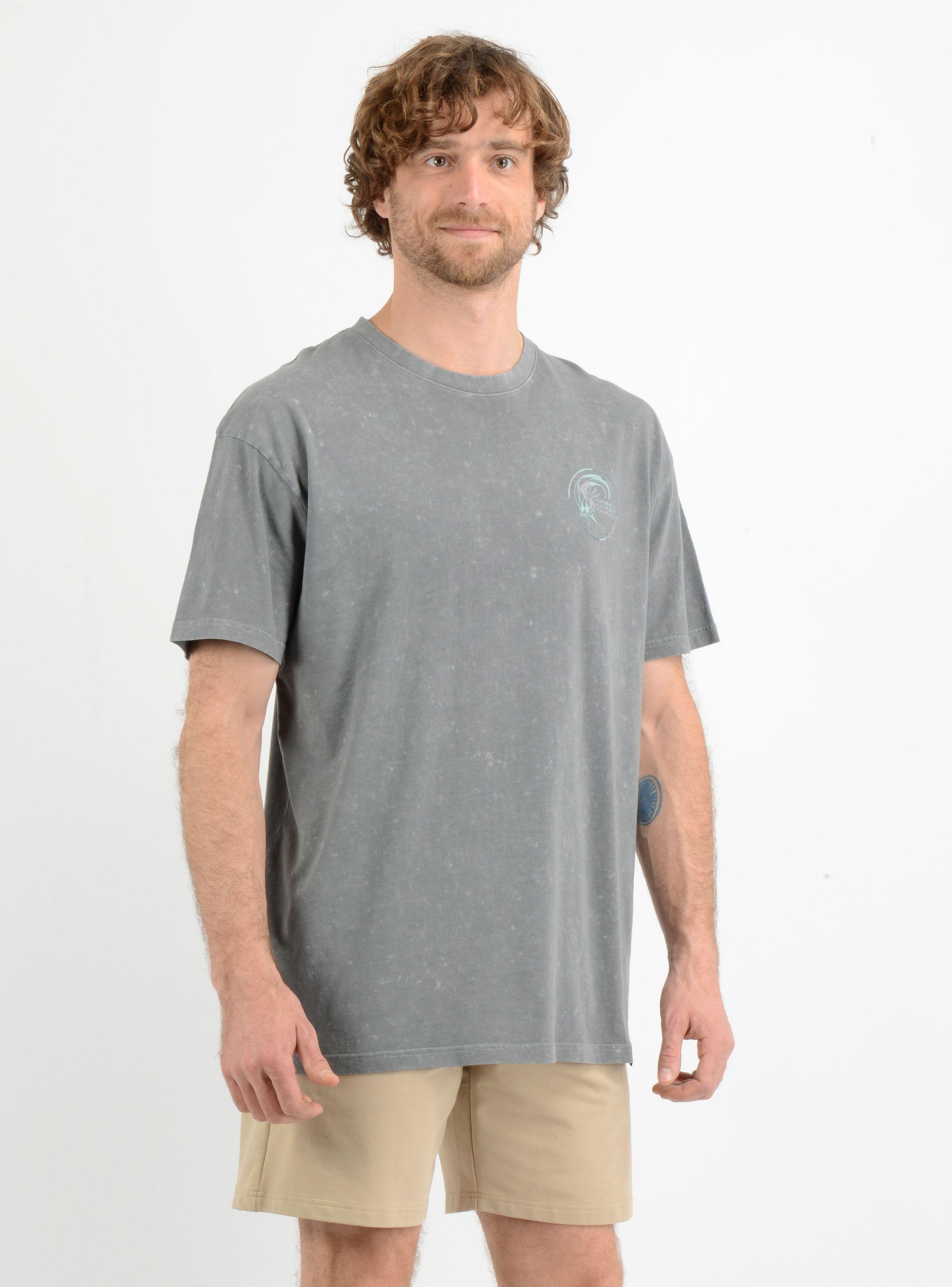 POLERA MANGA CORTA CORE GRIS-3