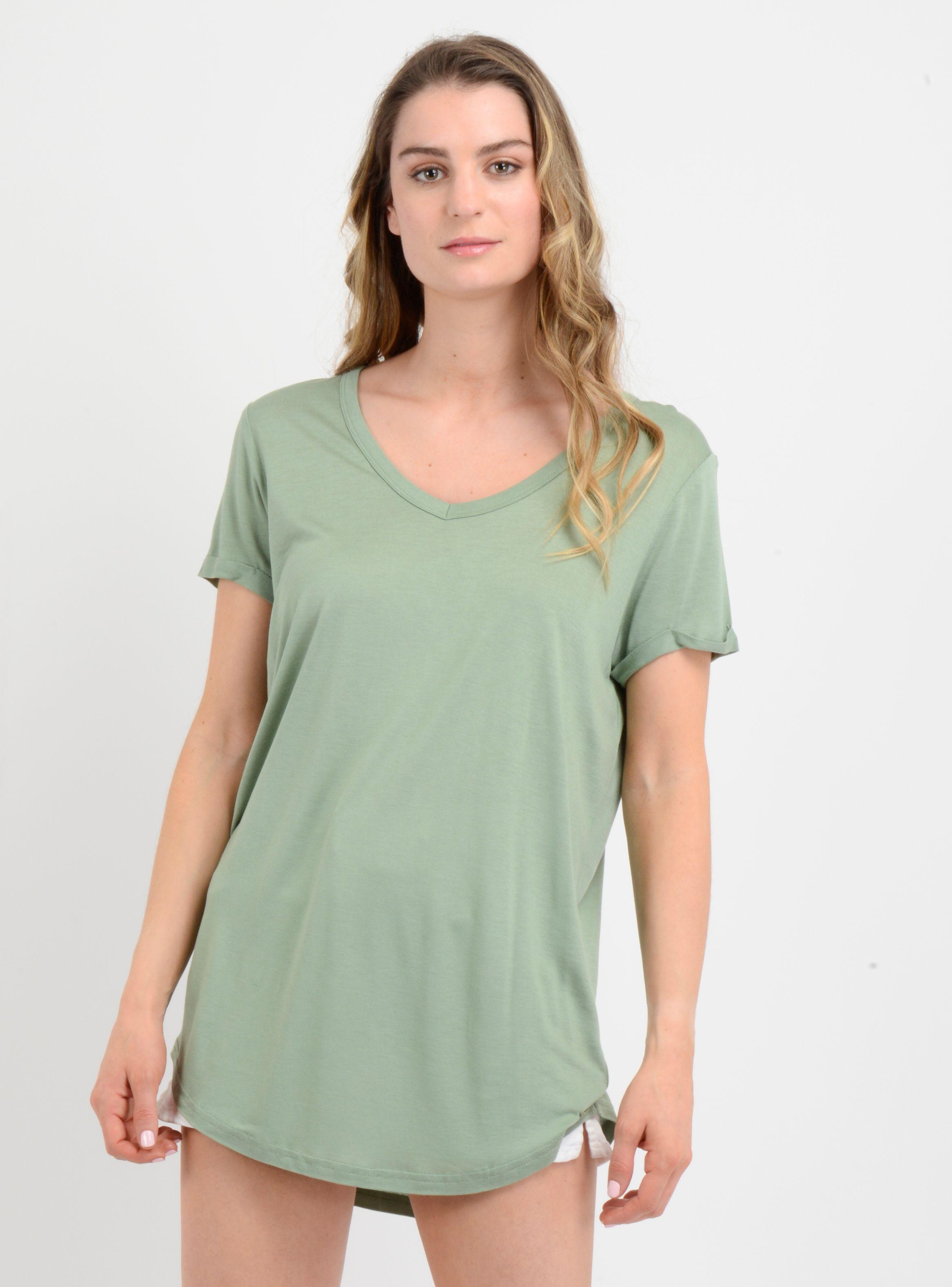 POLERA MANGA CORTA ESSENTIAL  VERDE-0