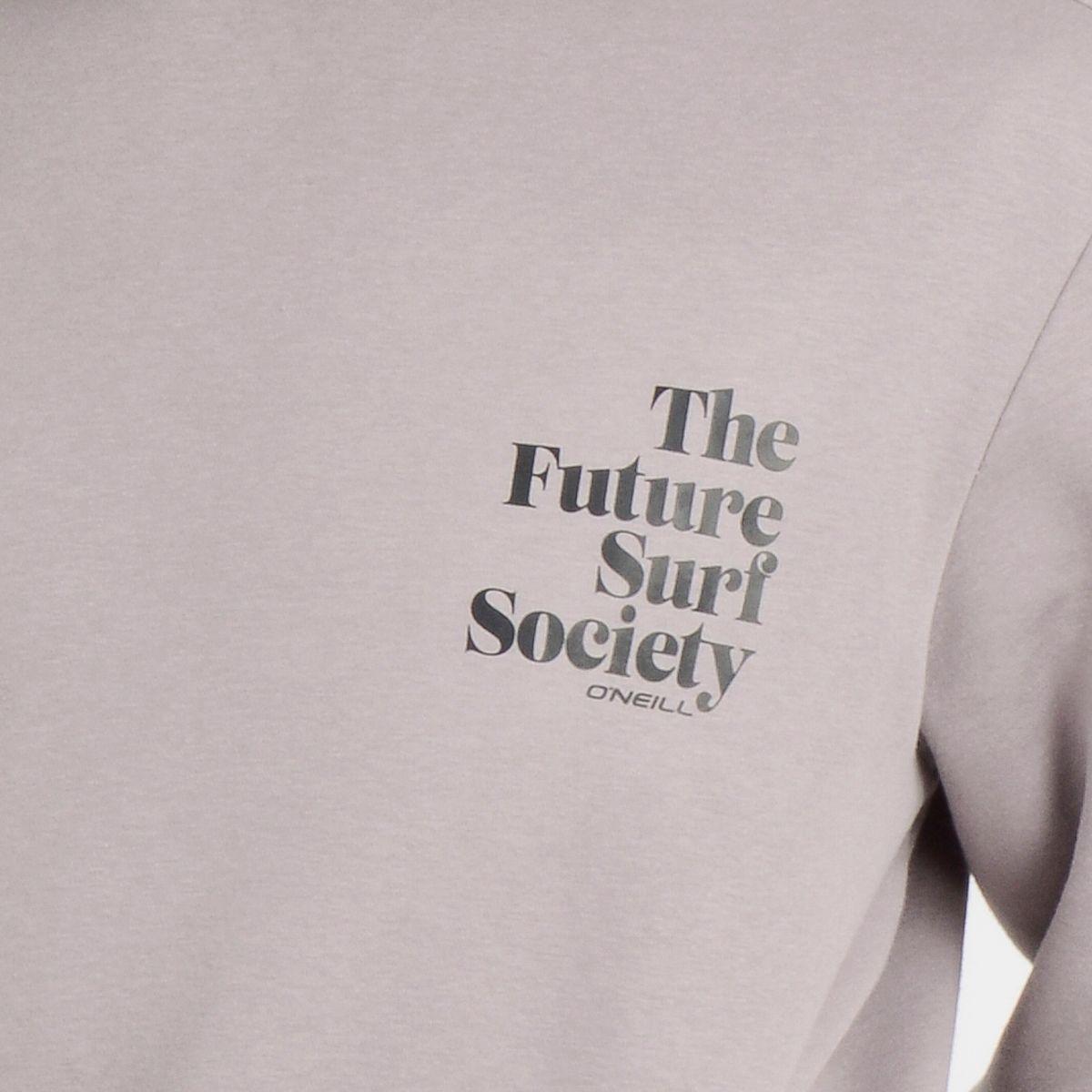POLERON HOODIE FUTURE SURF HOODIE  GRIS-5