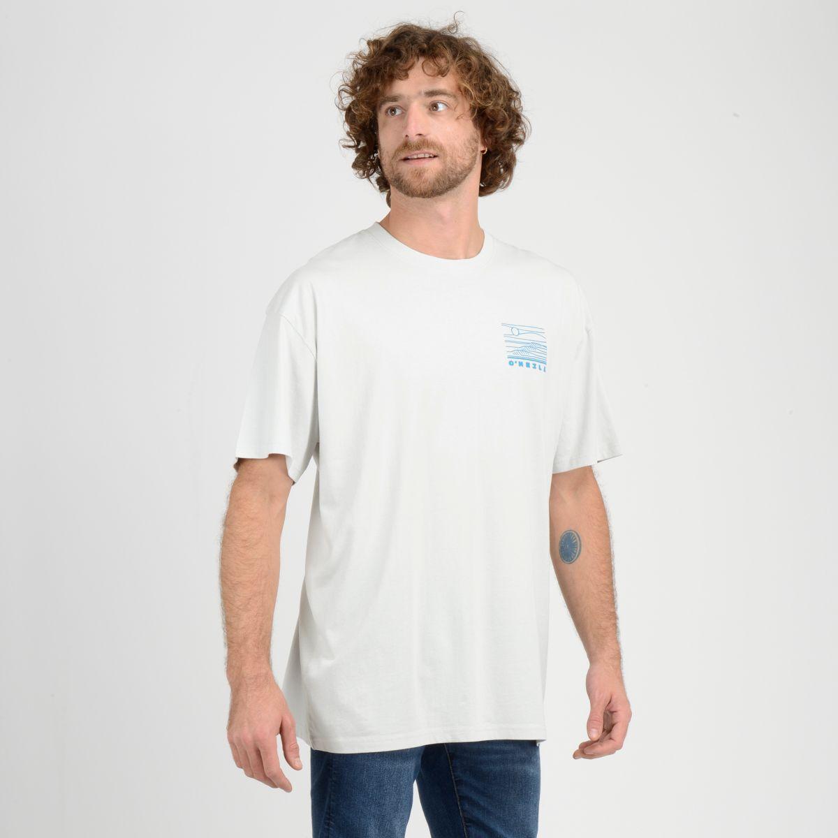 POLERA MANGA CORTA WAVE  GRIS CLARO-1