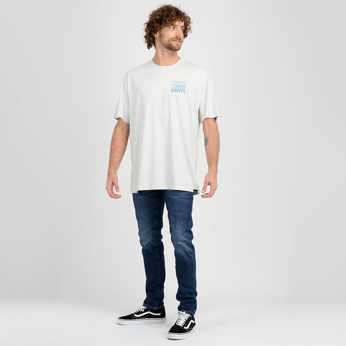 POLERA MANGA CORTA WAVE  GRIS CLARO-3