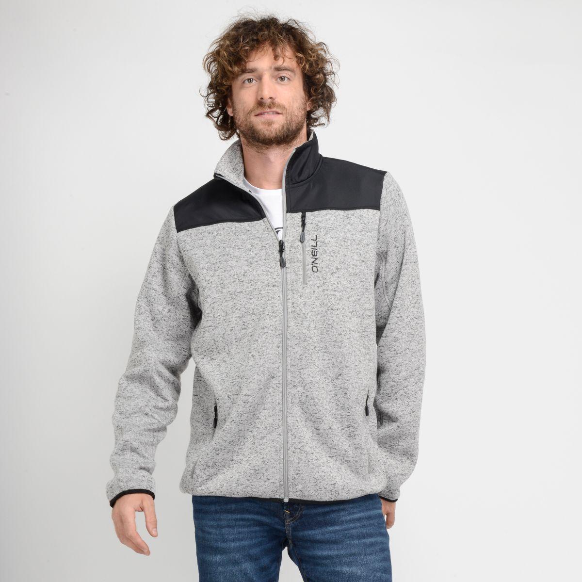 POLERON INTERIOR POLAR FULL ZIPPER - I23HO073010 GRIS-0