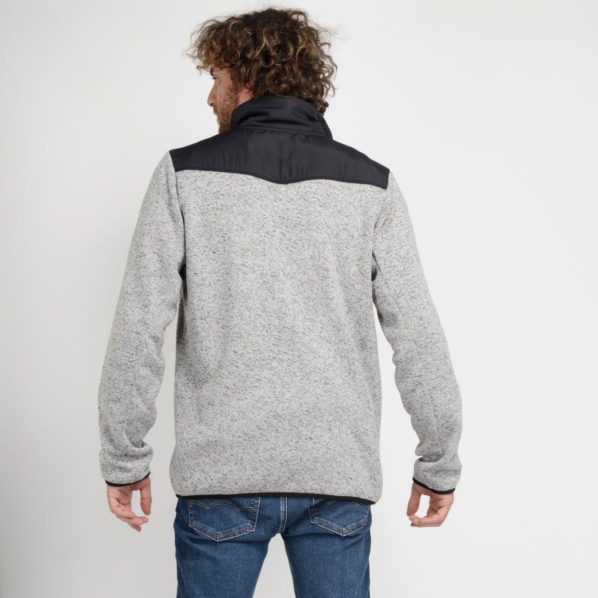 POLERON INTERIOR POLAR FULL ZIPPER - I23HO073010 GRIS-8