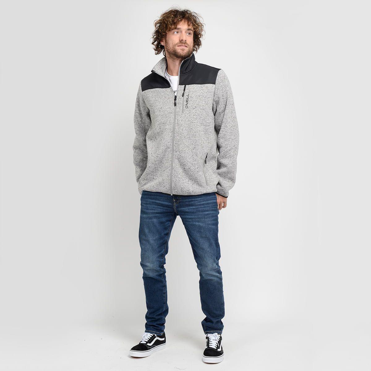 POLERON INTERIOR POLAR FULL ZIPPER - I23HO073010 GRIS-9