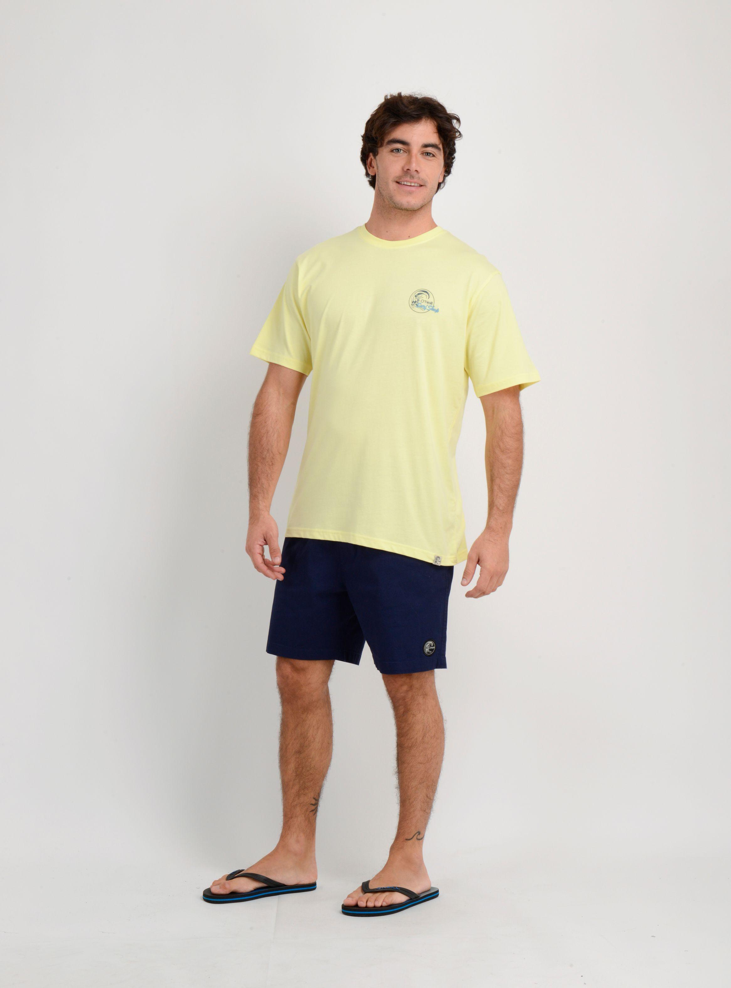 POLERA MANGA CORTA OG 7O'S  AMARILLO-2