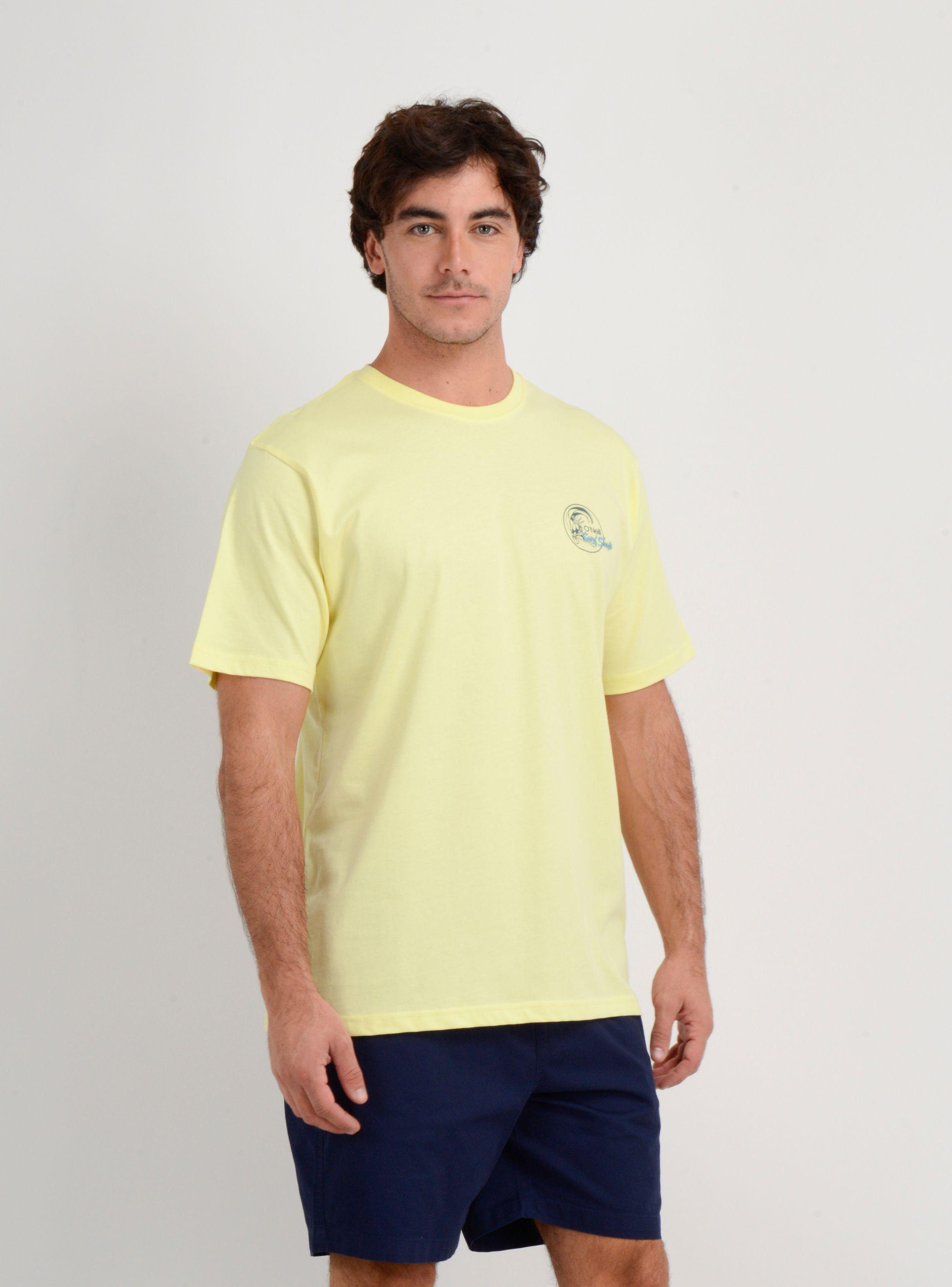 POLERA MANGA CORTA OG 7O'S  AMARILLO-3