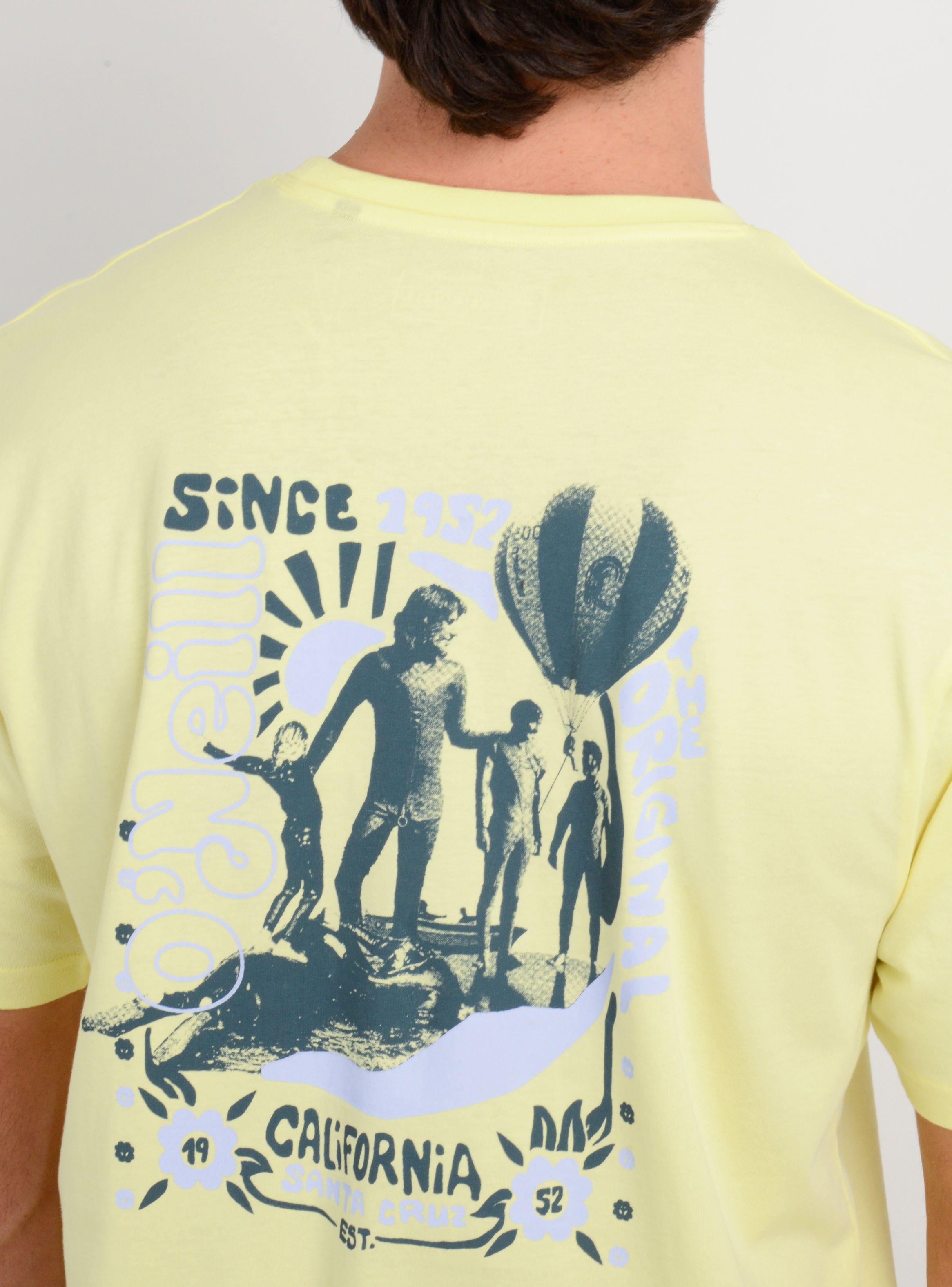 POLERA MANGA CORTA OG 7O'S  AMARILLO-5