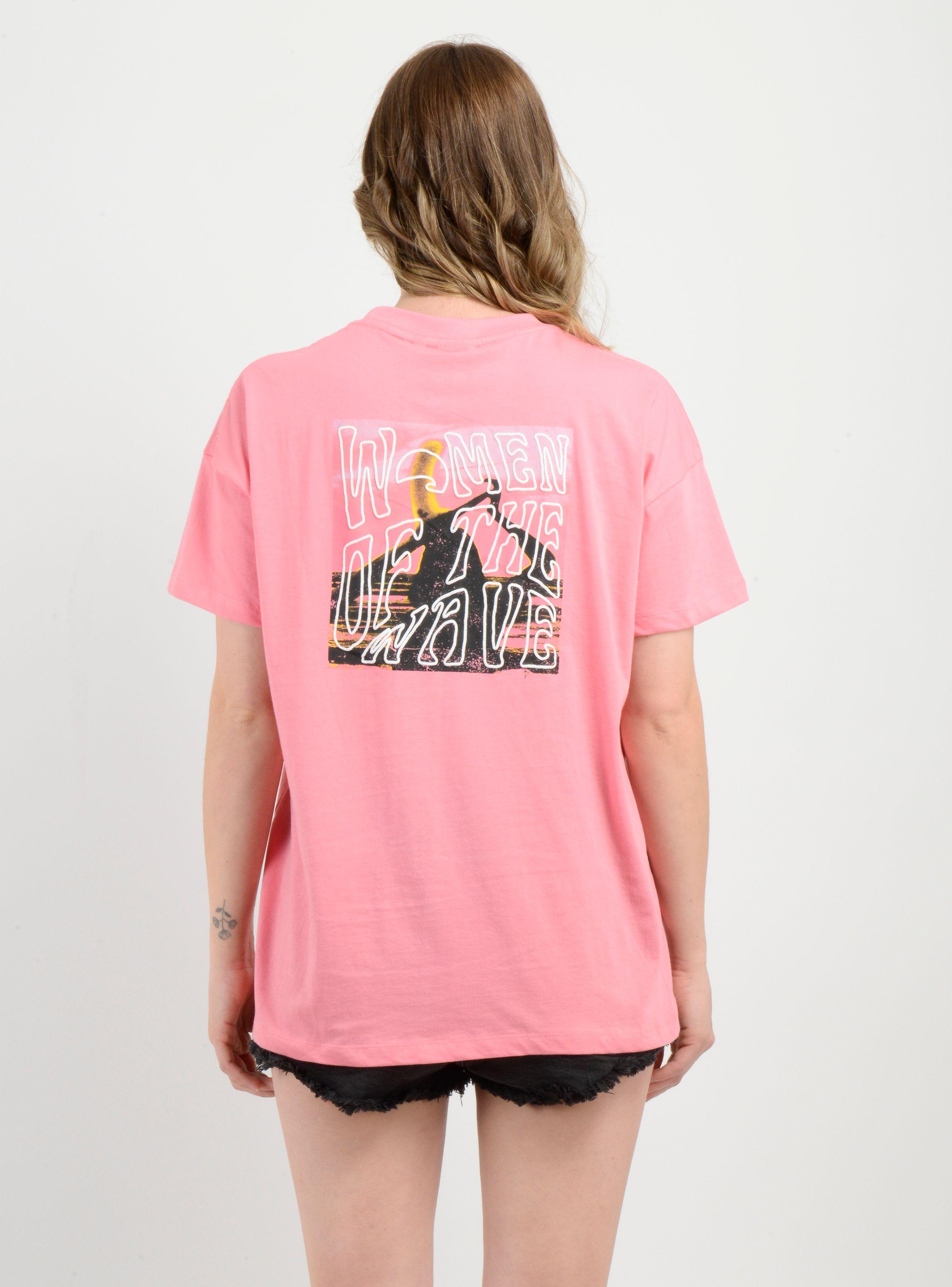 POLERA MANGA CORTA WOTW T-SHIRT ROSADO-1