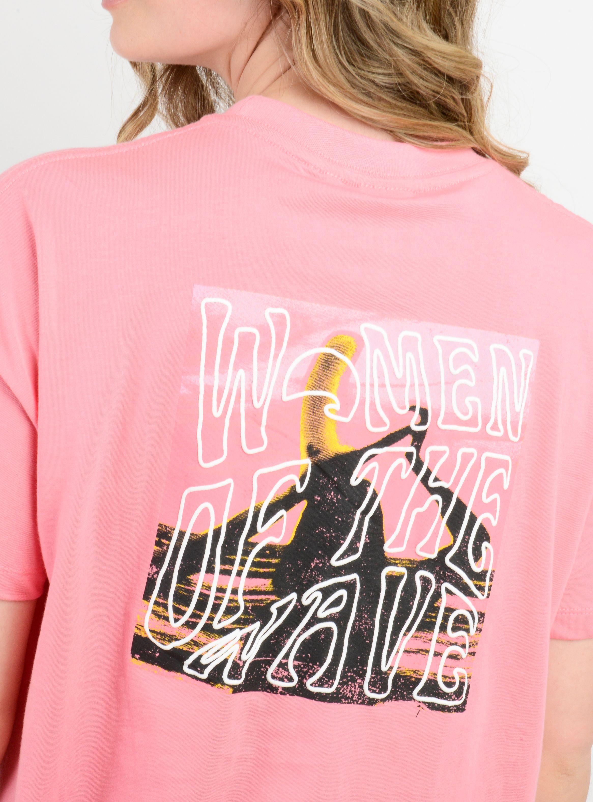 POLERA MANGA CORTA WOTW T-SHIRT ROSADO-5