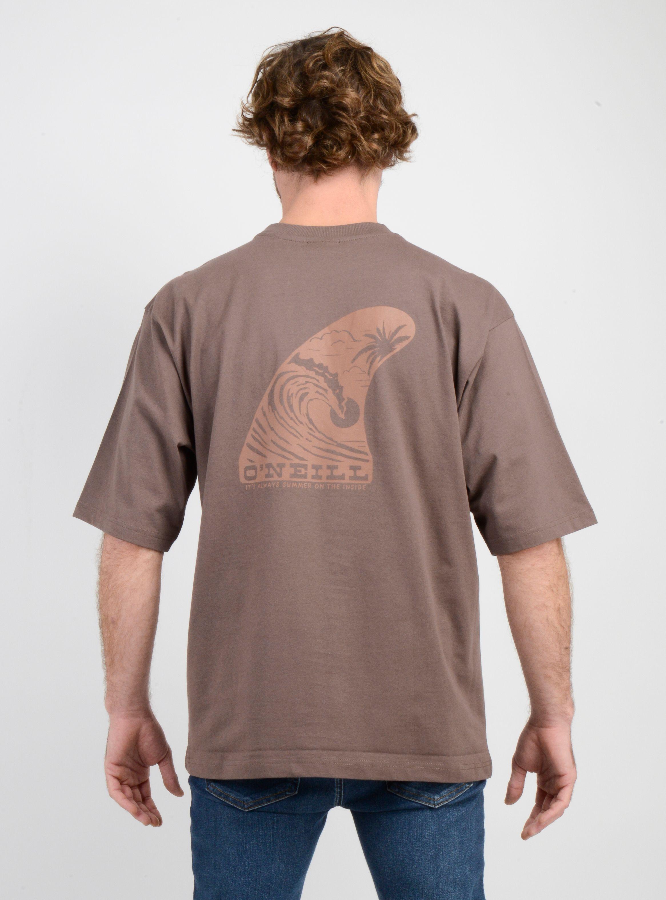 POLERA MANGA CORTA SKEG CAFÉ-1