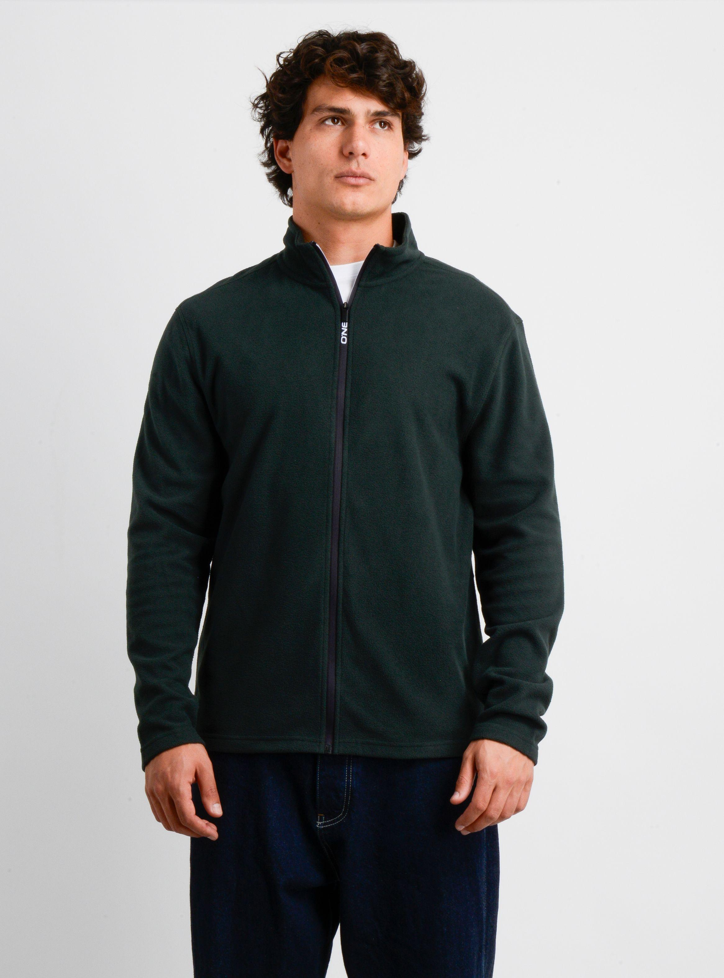 POLERON POLAR JACK'S FZ II VERDE OSCURO-0