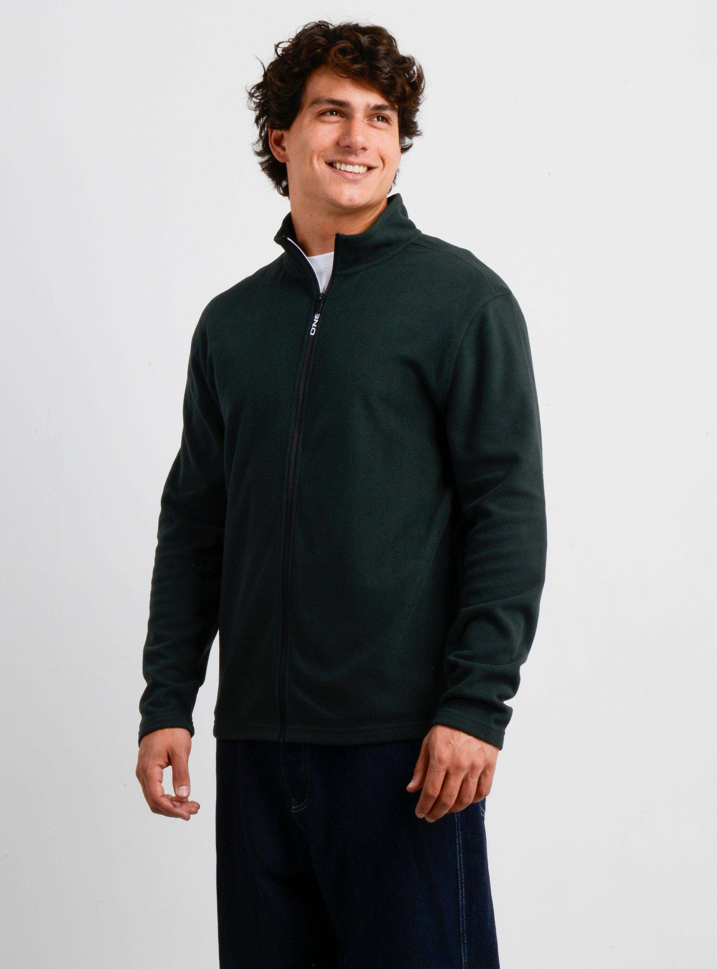 POLERON POLAR JACK'S FZ II VERDE OSCURO-2