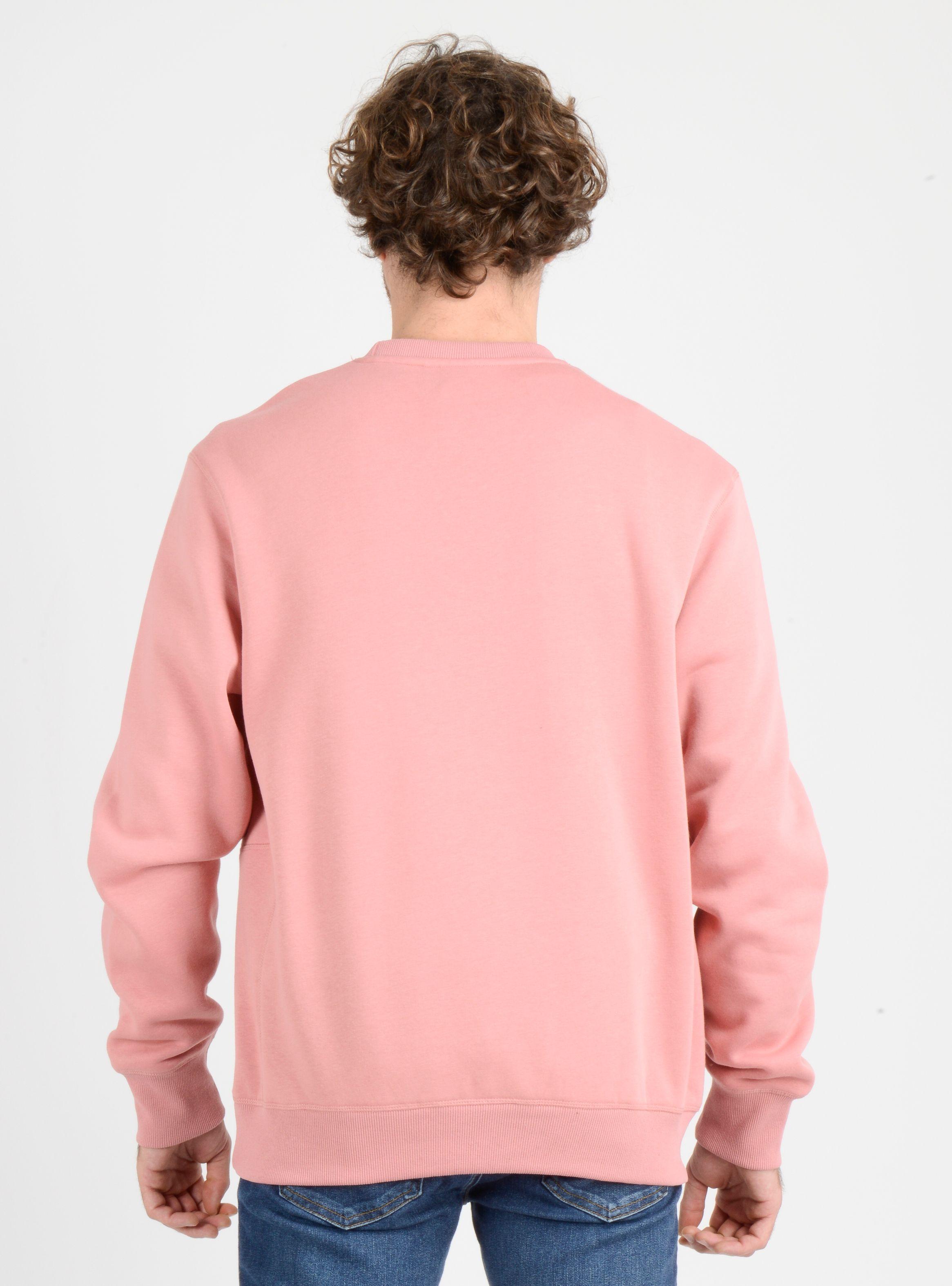 POLERON CUELLO REDONDO BAVARO CREW  ROSADO-2