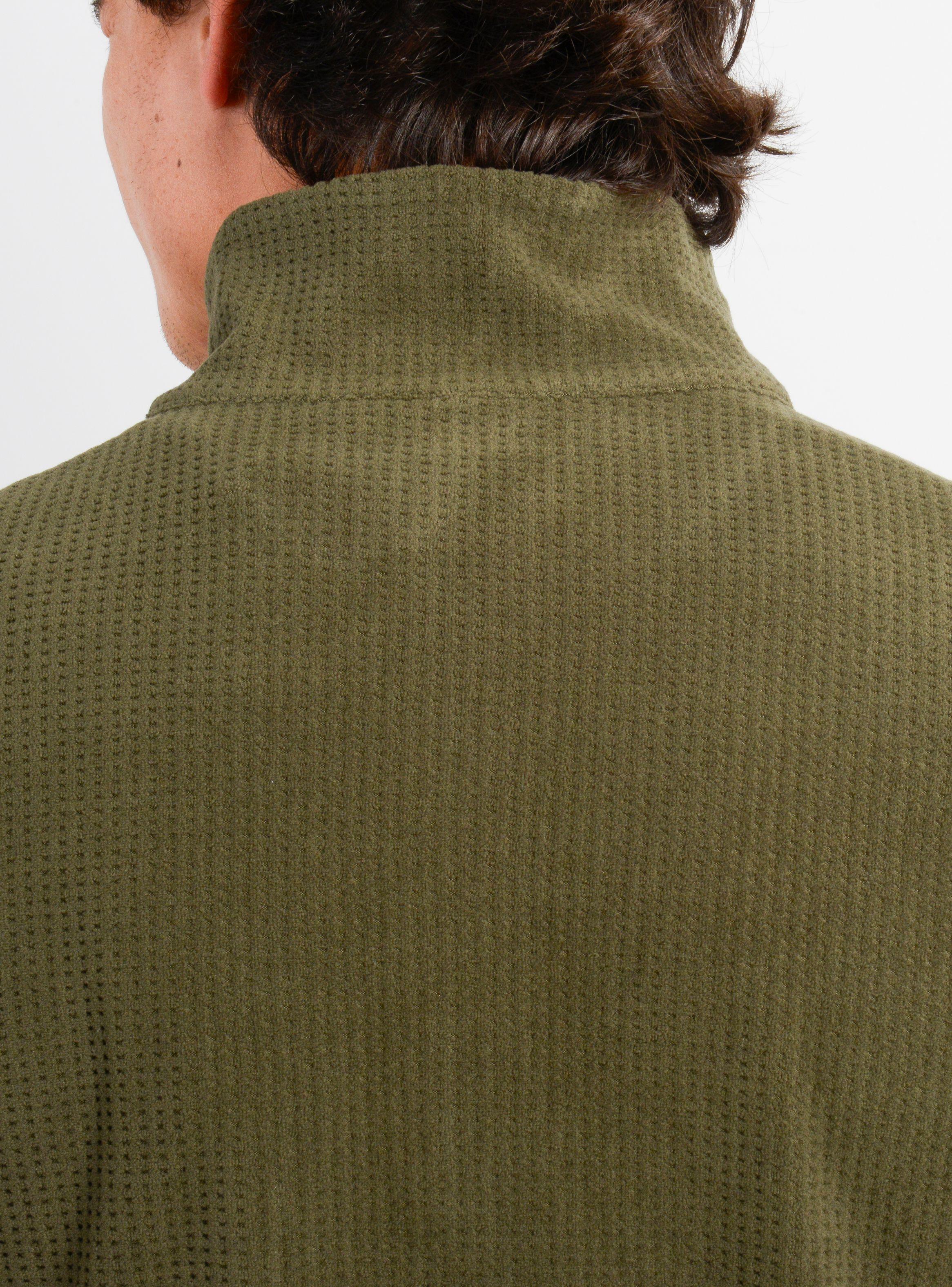 POLERON POLAR HALF RAISE II VERDE OSCURO-5