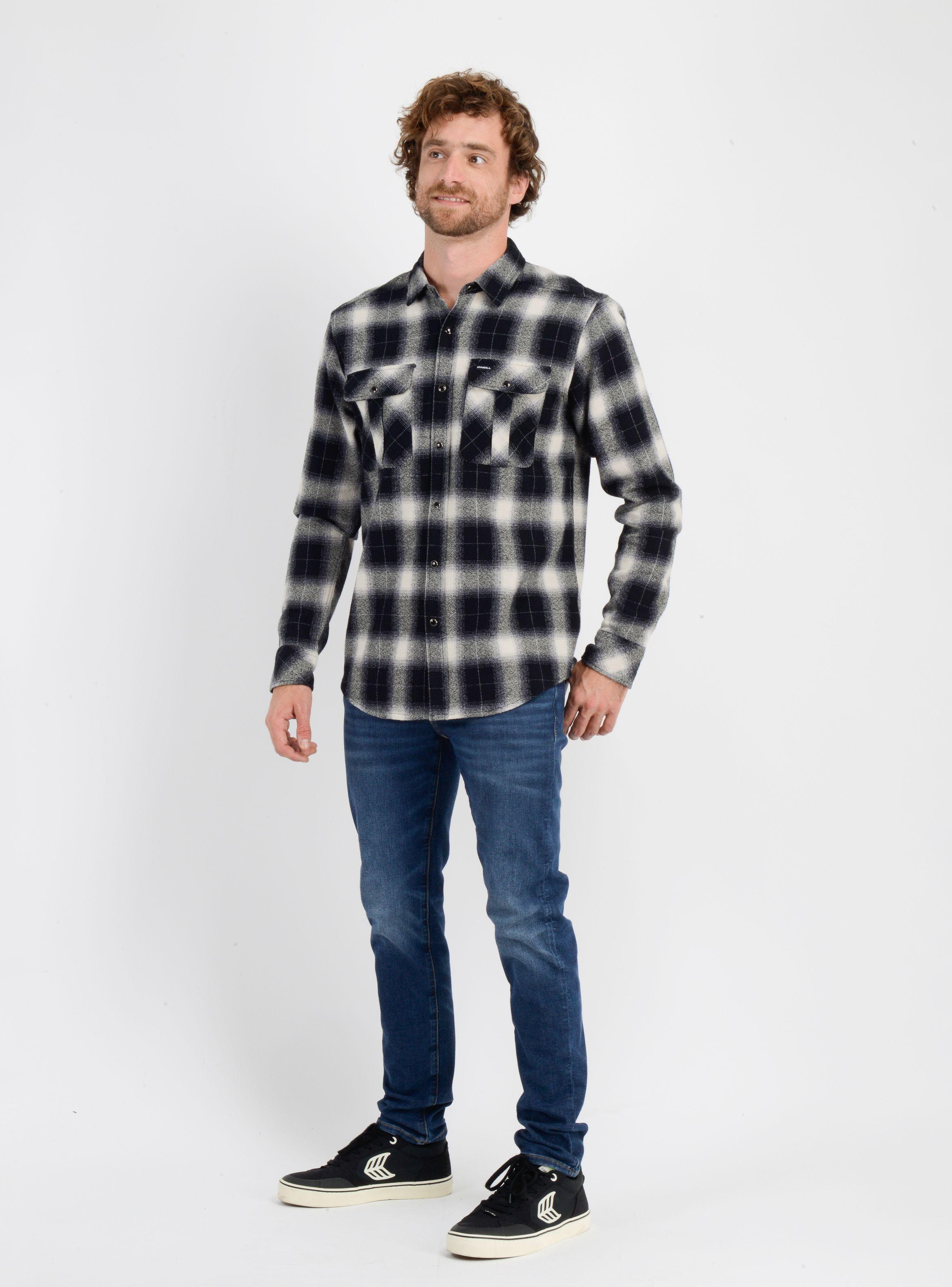 CAMISA FRANELA REDMOND NEGRO-2