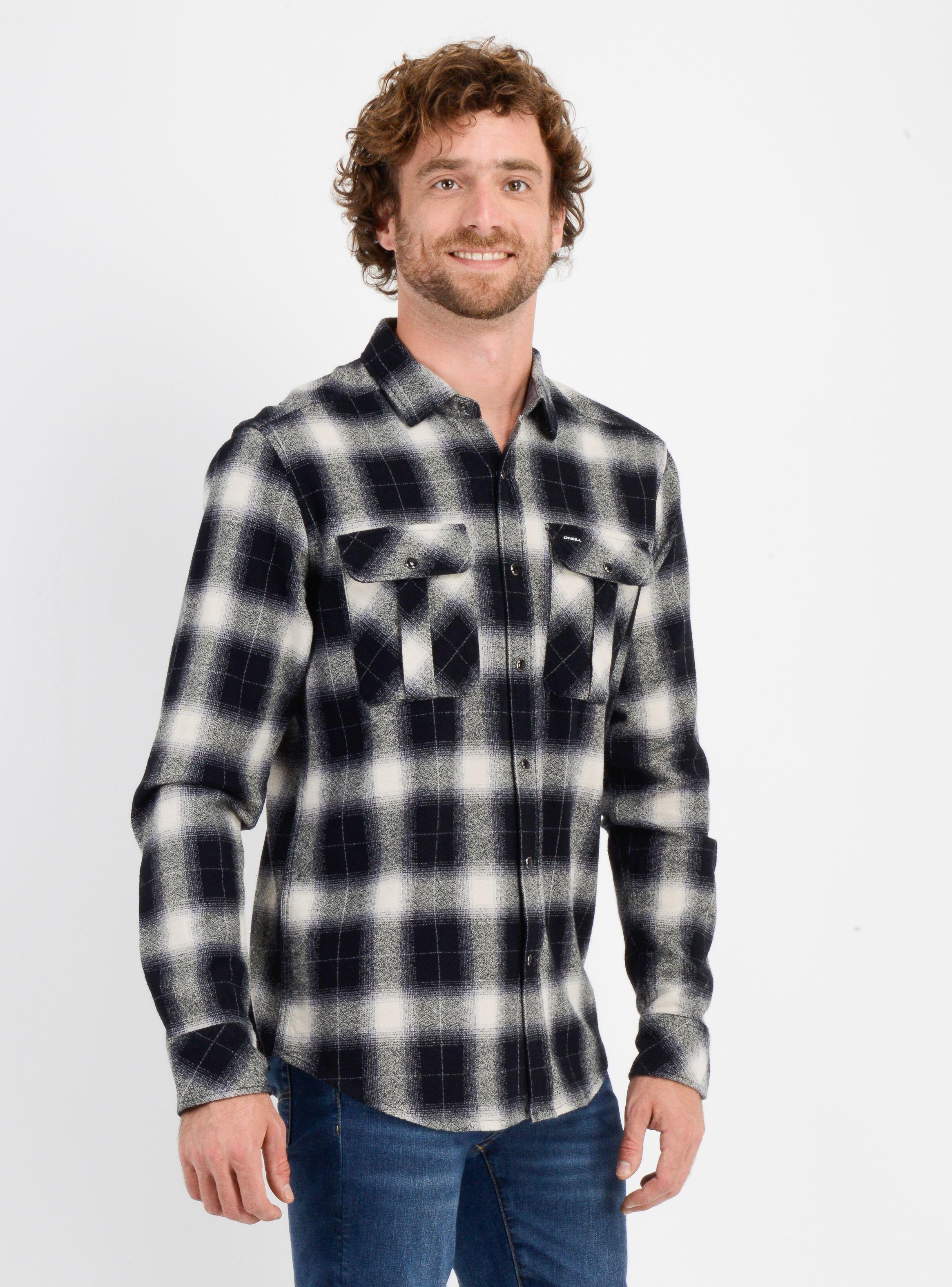 CAMISA FRANELA REDMOND NEGRO-3