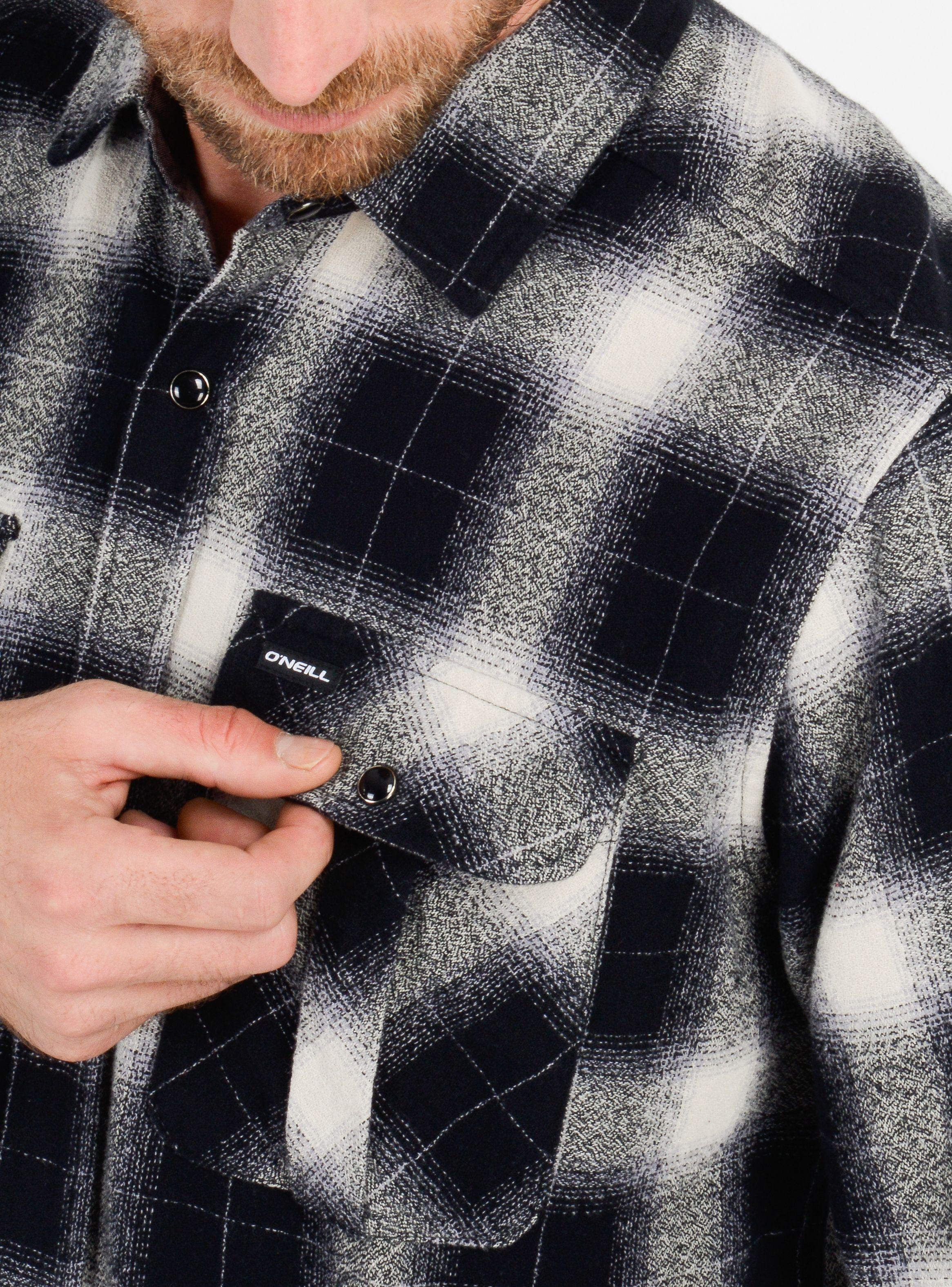 CAMISA FRANELA REDMOND NEGRO-4
