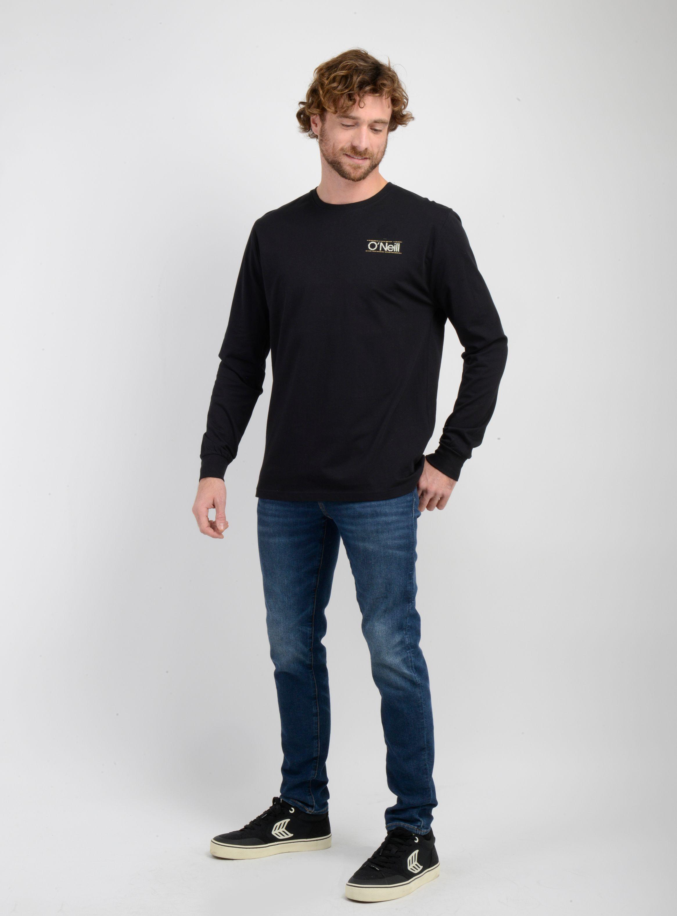 POLERA MANGA LARGA OG PARALLEL LINES NEGRO-2