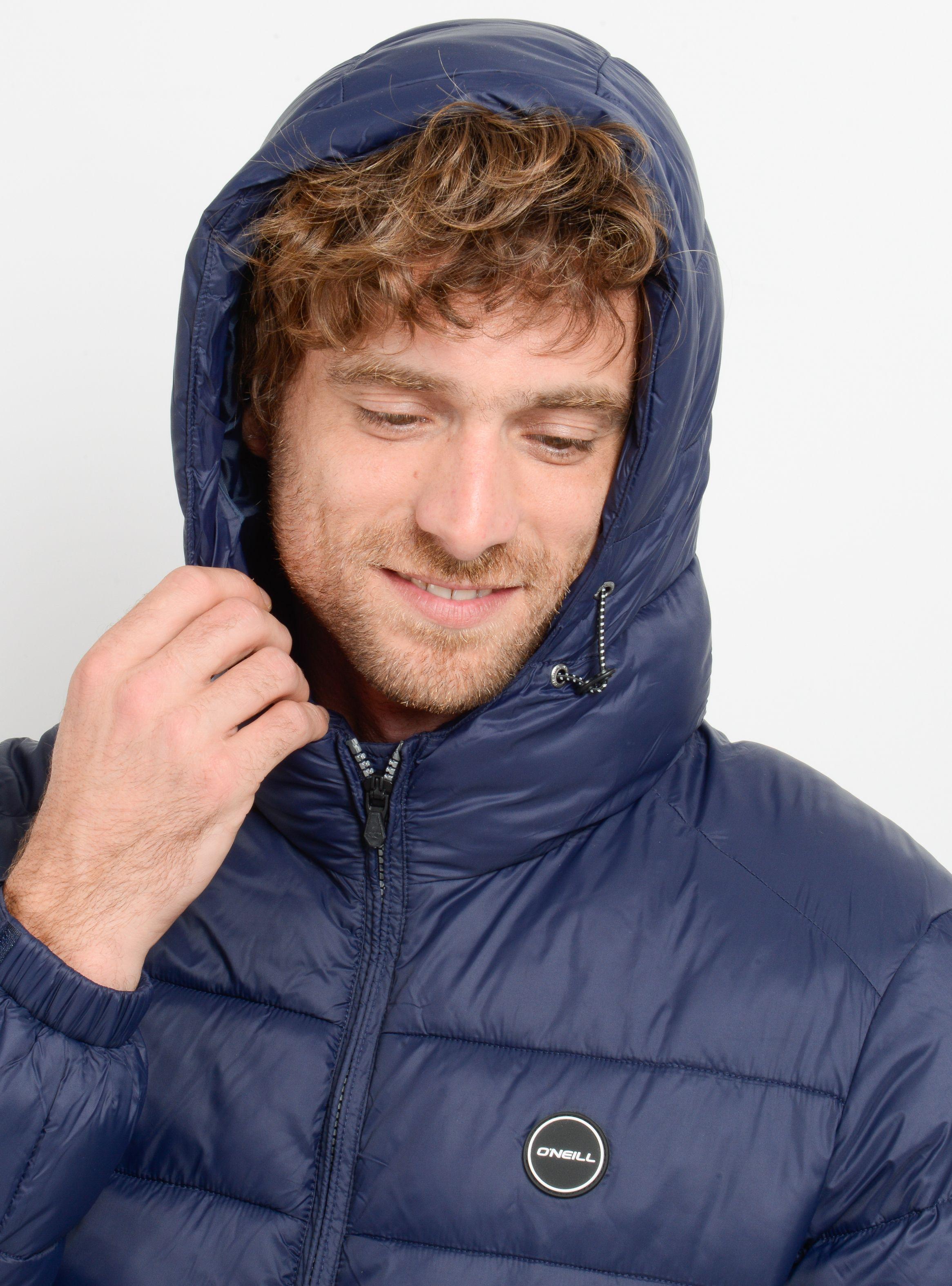 PARKA GLASSY PUFF II AZUL OSCURO-5