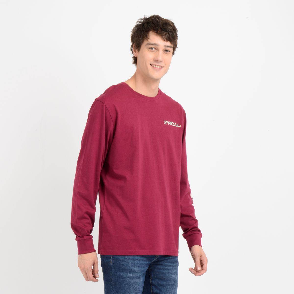 POLERA MANGA LARGA CEDAR ROJO OSCURO-2