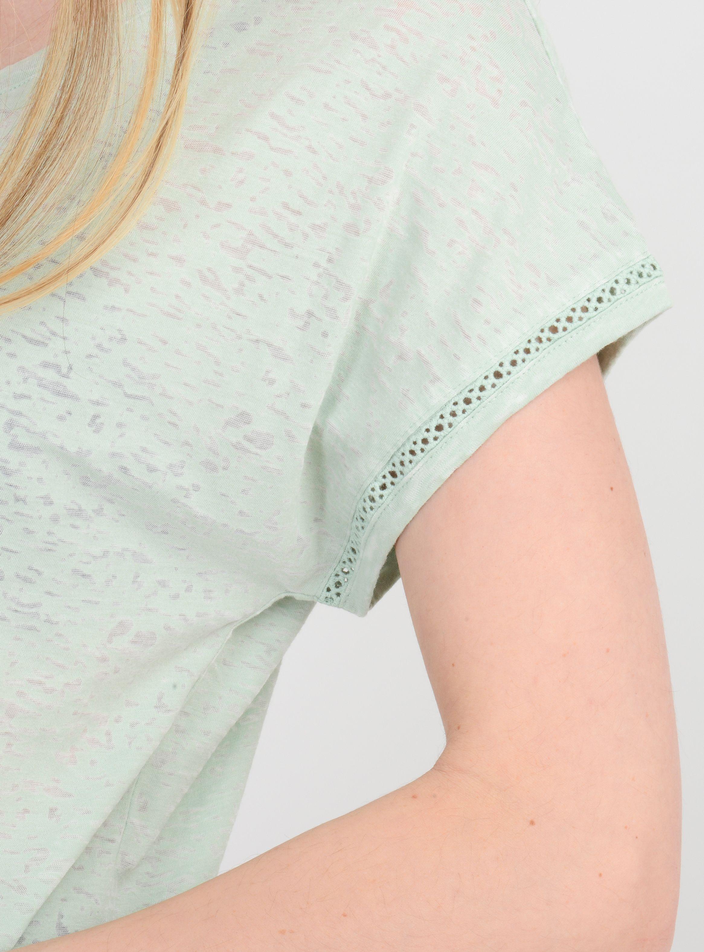 POLERA MANGA CORTA SUNNY STATE  VERDE CLARO / PASTEL-5