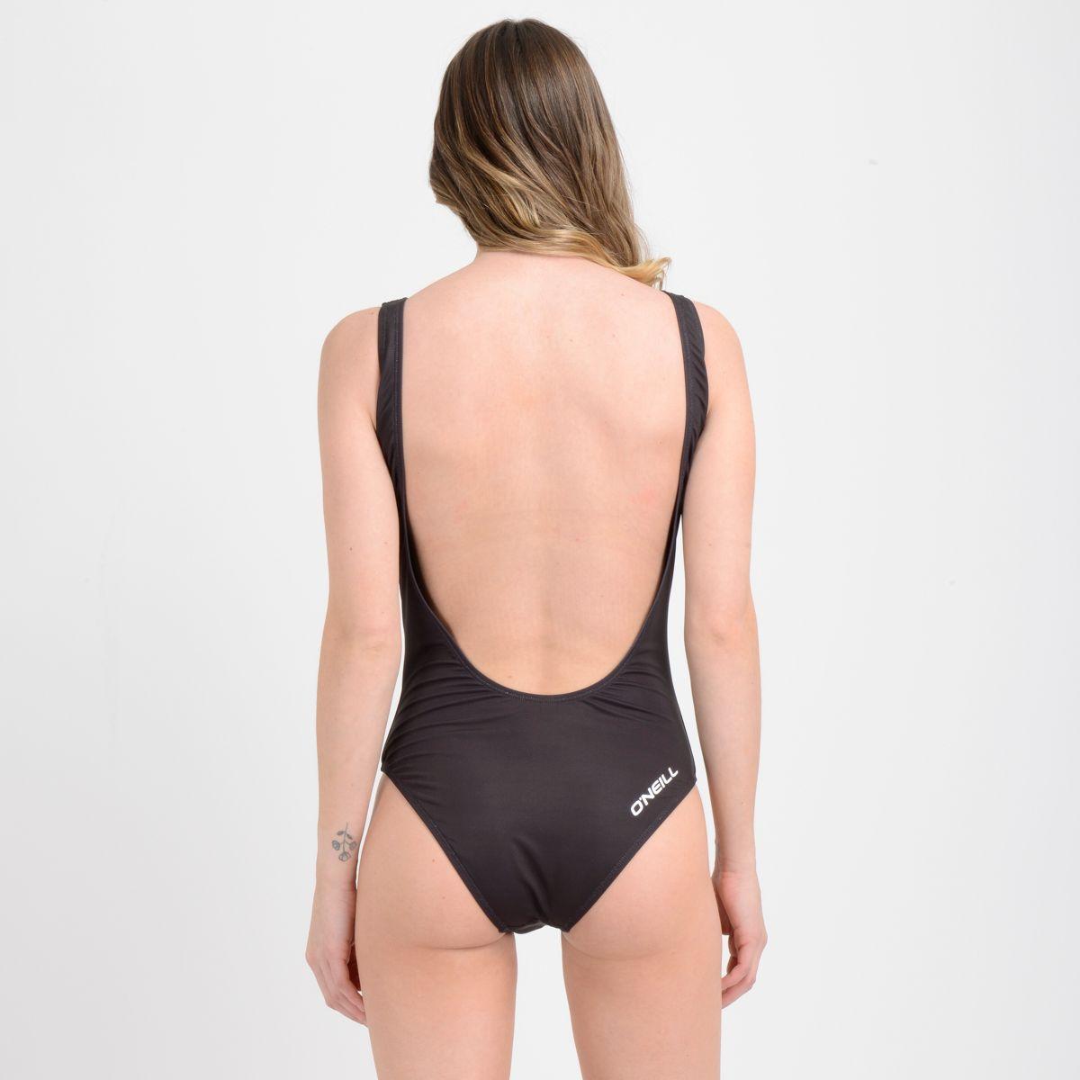 TRAJE DE BAÑO ENTERO AWAY  NEGRO-2