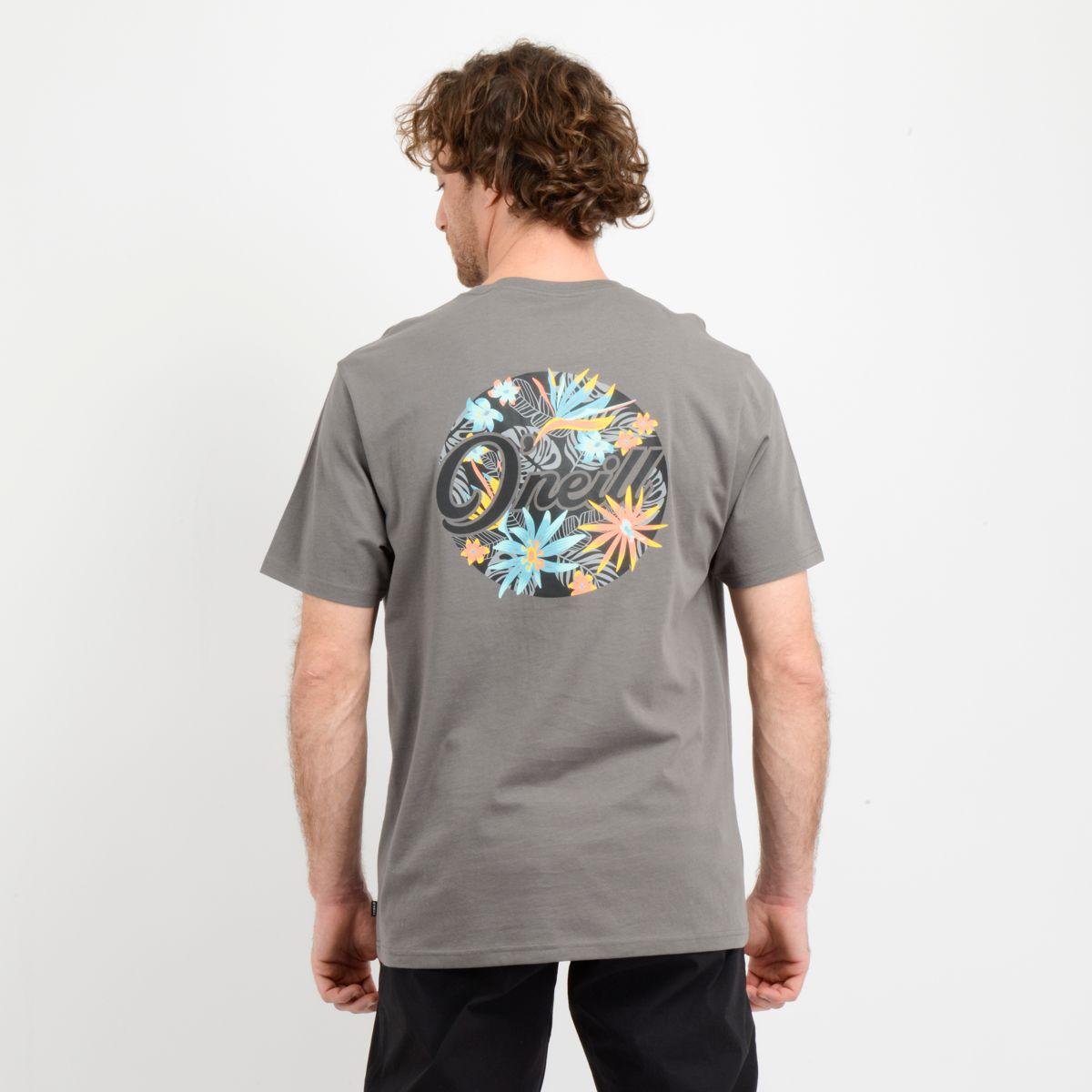 POLERA MANGA CORTA BEACH  GRIS-2