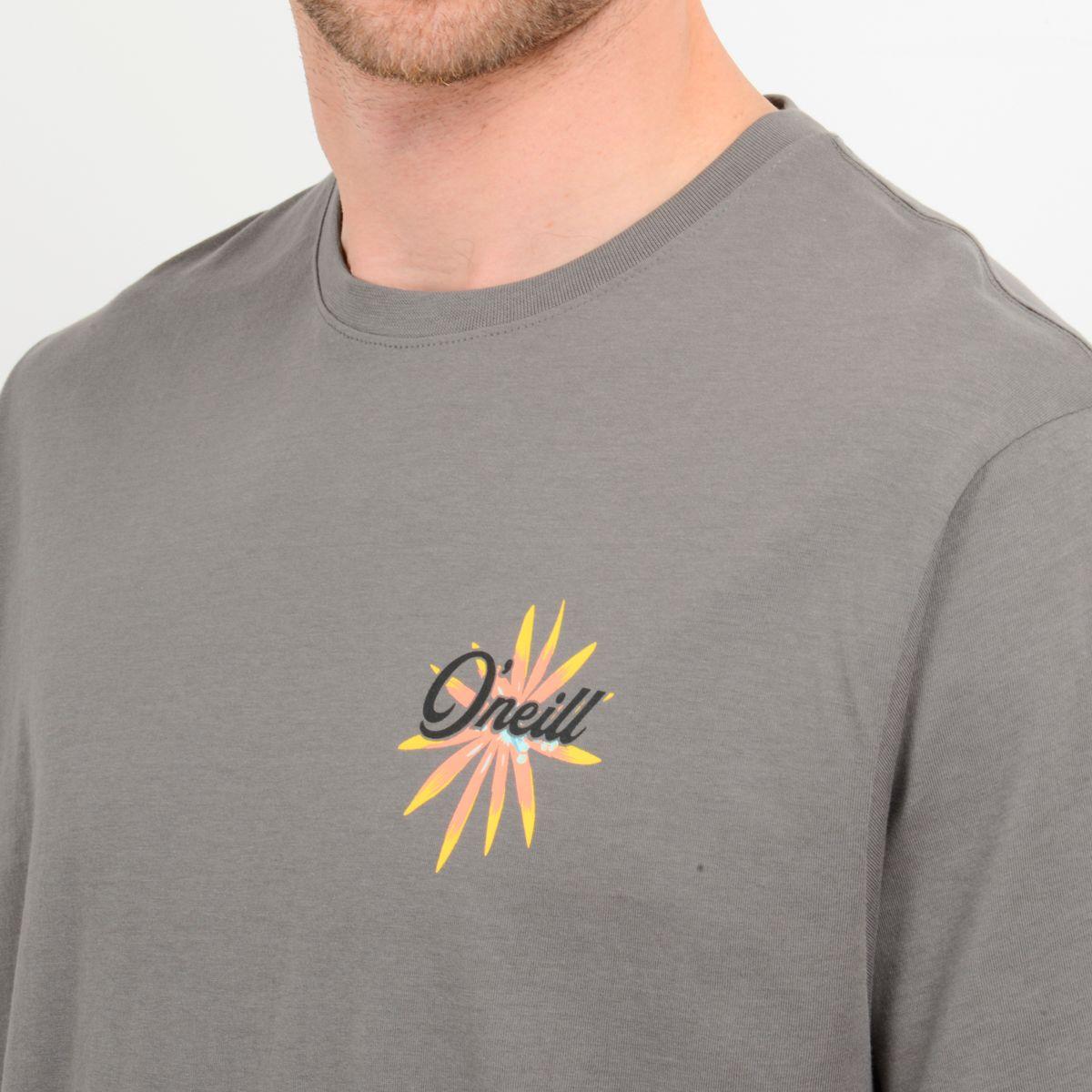 POLERA MANGA CORTA BEACH  GRIS-4