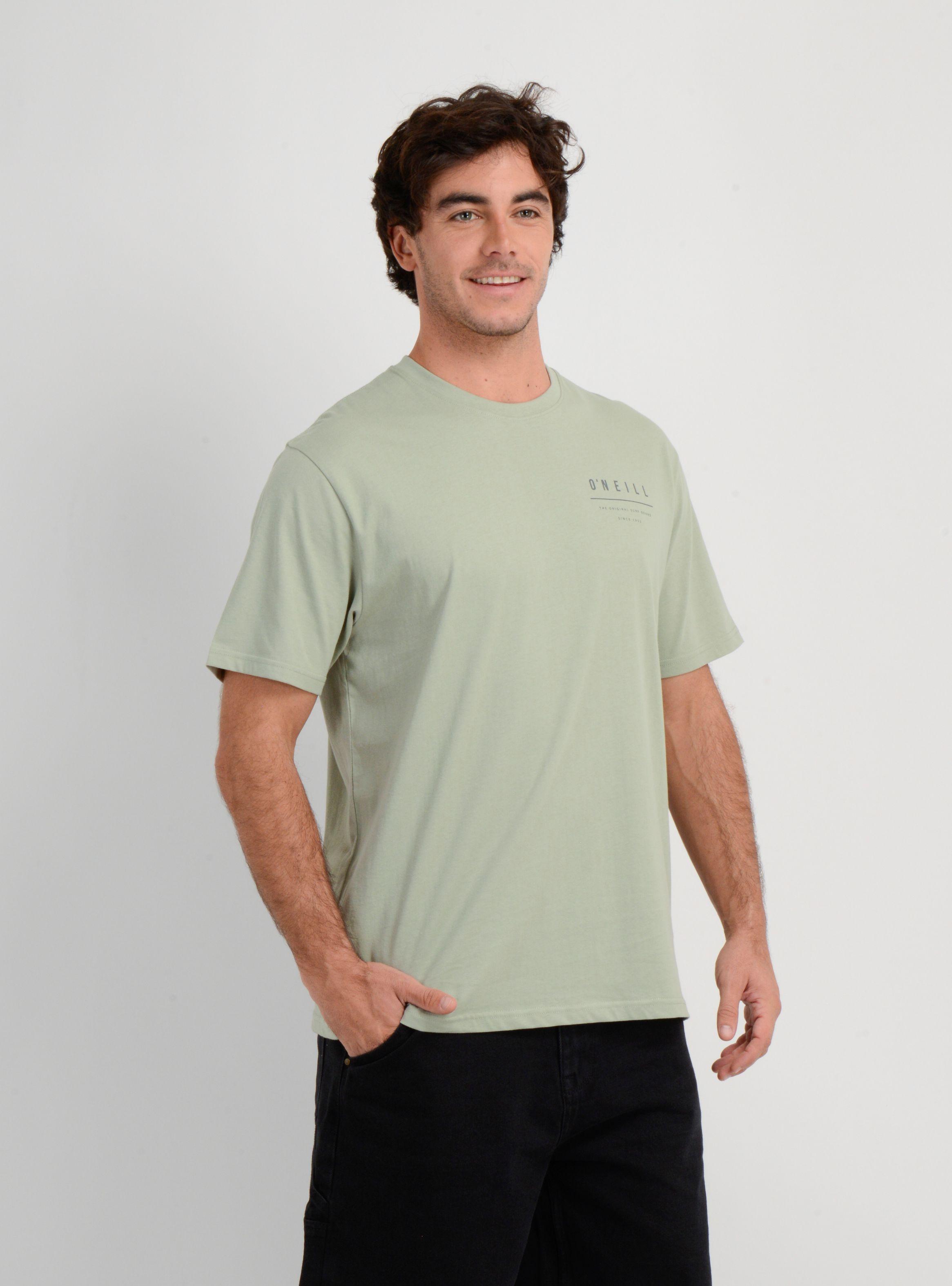 POLERA MANGA CORTA SURF SESH  VERDE CLARO-3