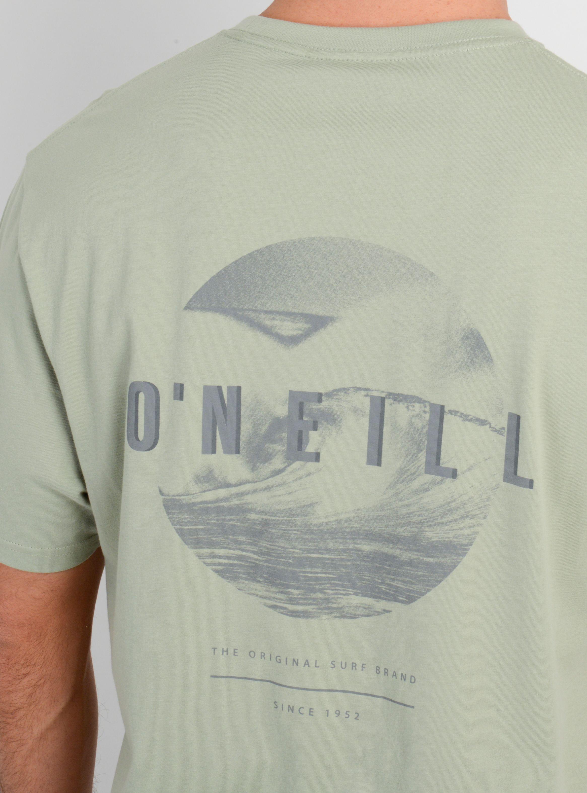 POLERA MANGA CORTA SURF SESH  VERDE CLARO-5