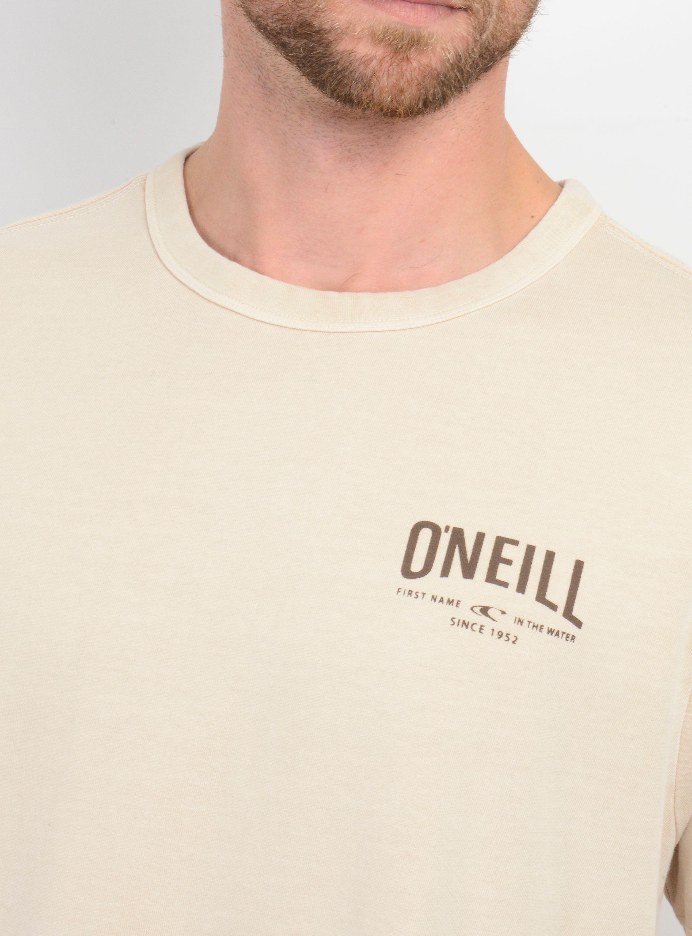 POLERA MANGA CORTA FIELDS BEIGE CLARO-4