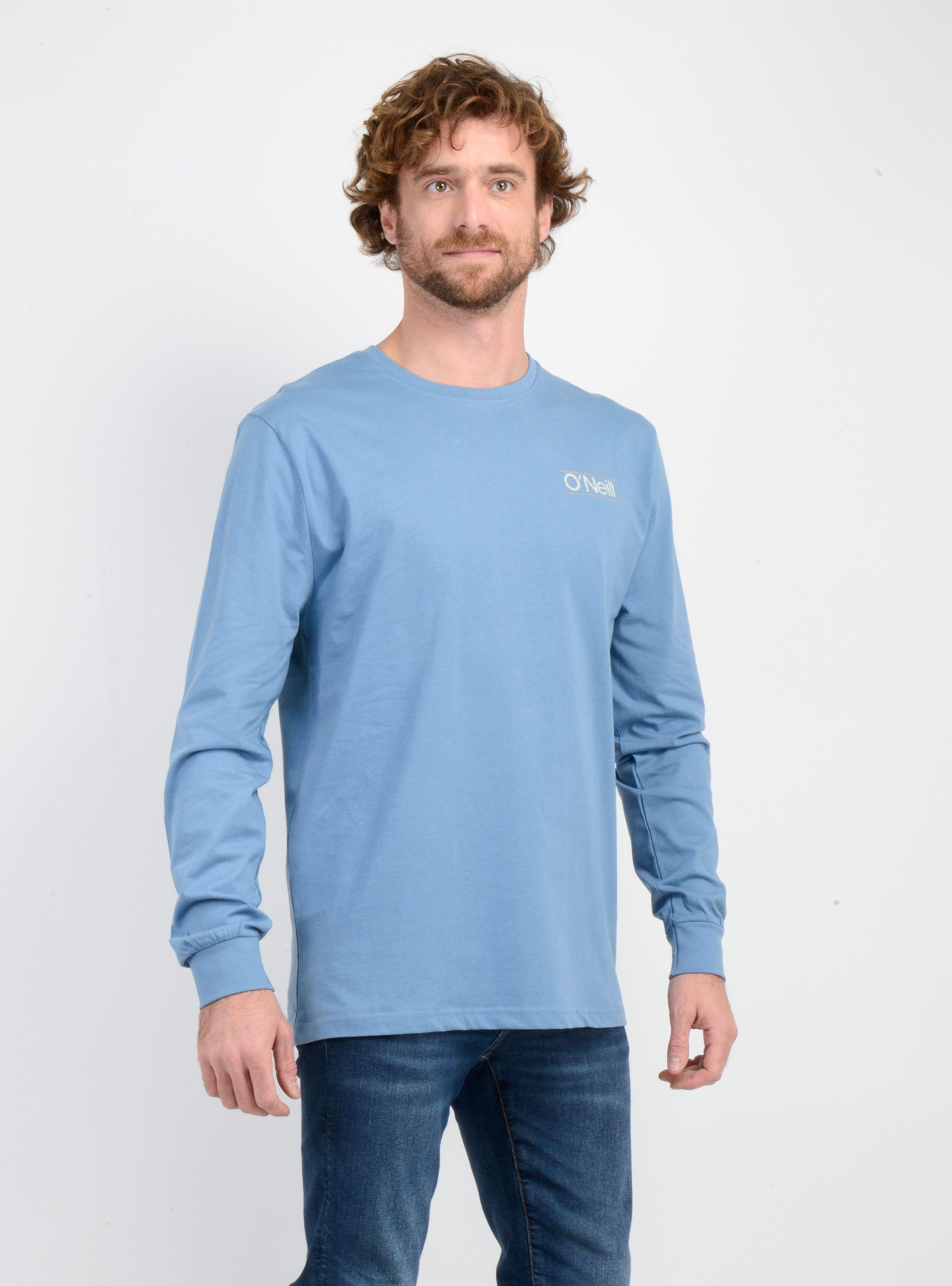 POLERA MANGA LARGA OG PARALLEL LINES AZUL-3