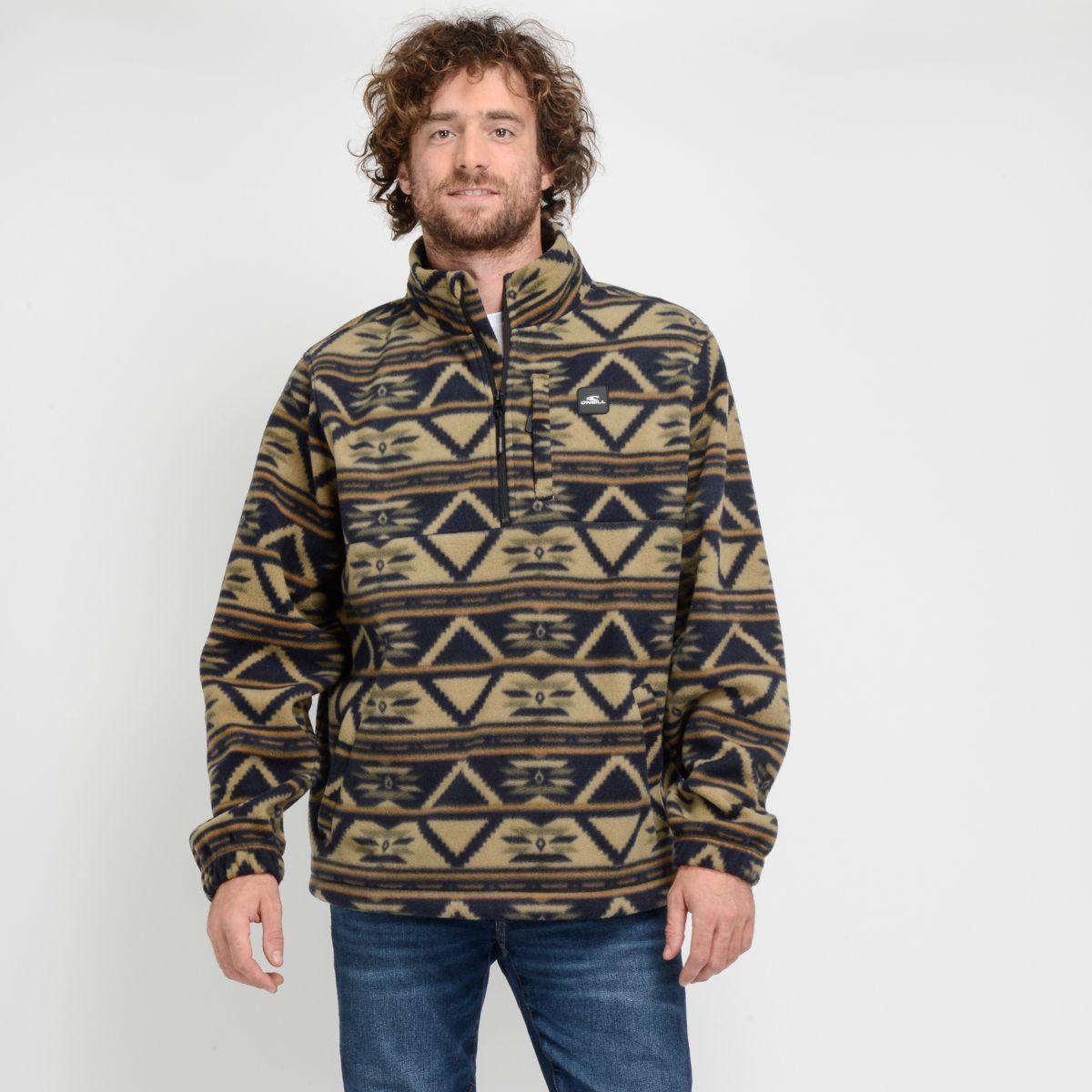 POLERON HALF - I23HO126002 CAFÉ CLARO / PASTEL-0