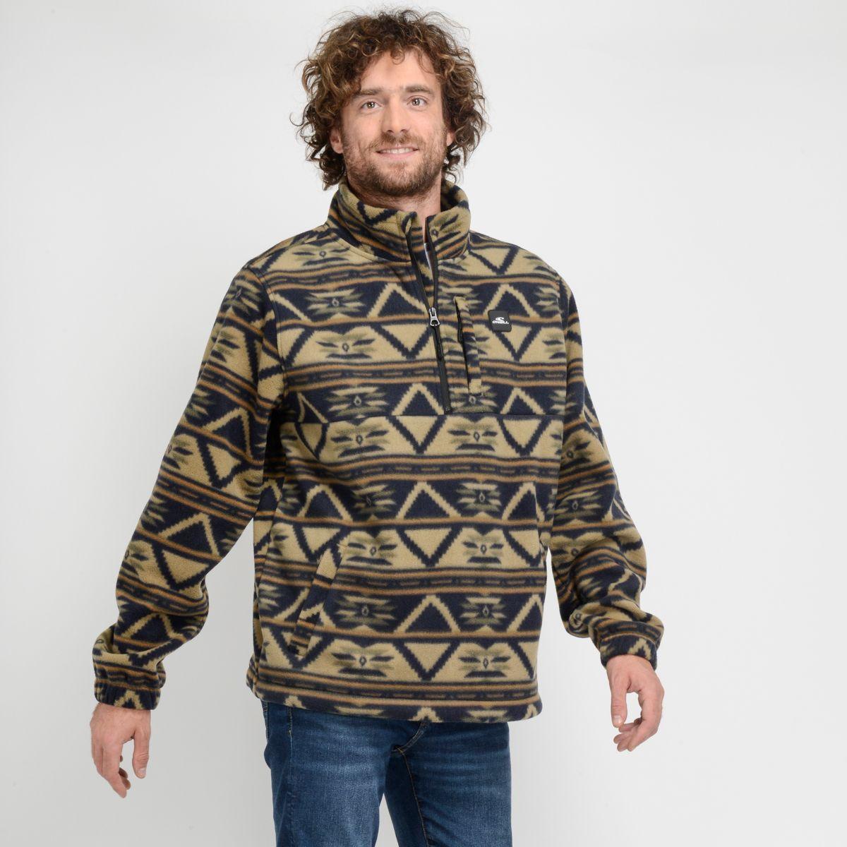 POLERON HALF - I23HO126002 CAFÉ CLARO / PASTEL-1