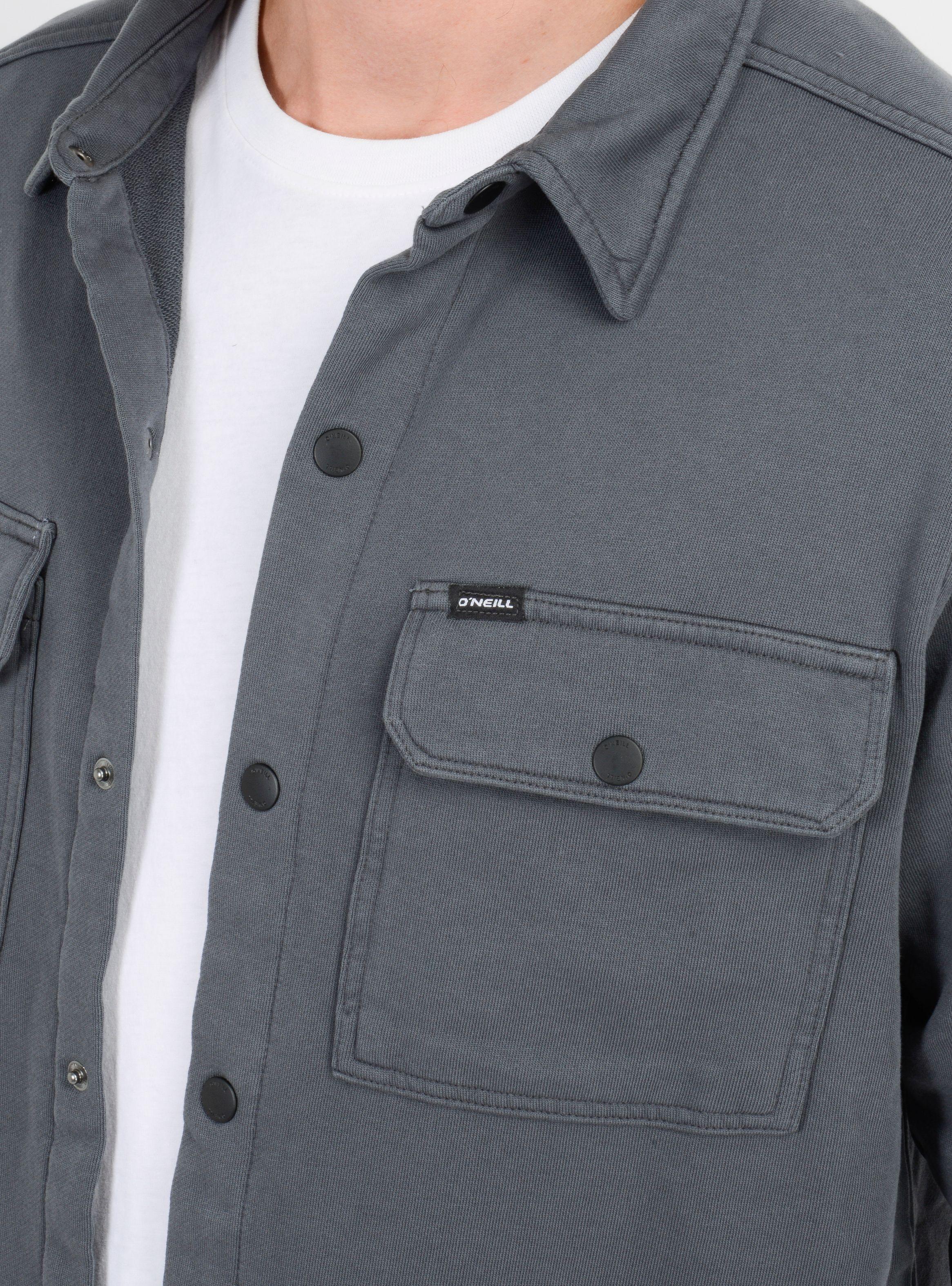 CAMISA MANGA LARGA REDMOND  GRIS-4