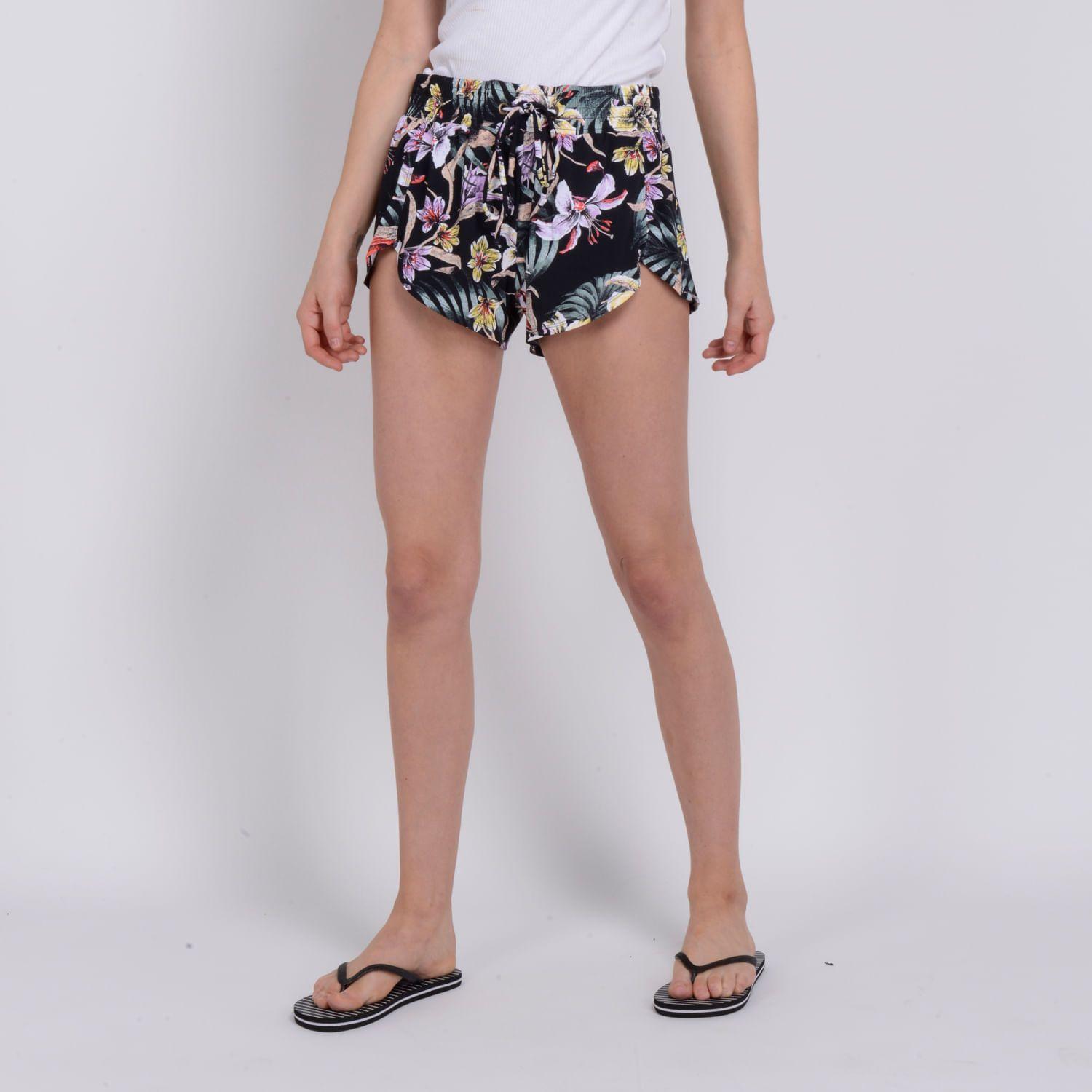 SHORT -  V23MU083001 NEGRO-2