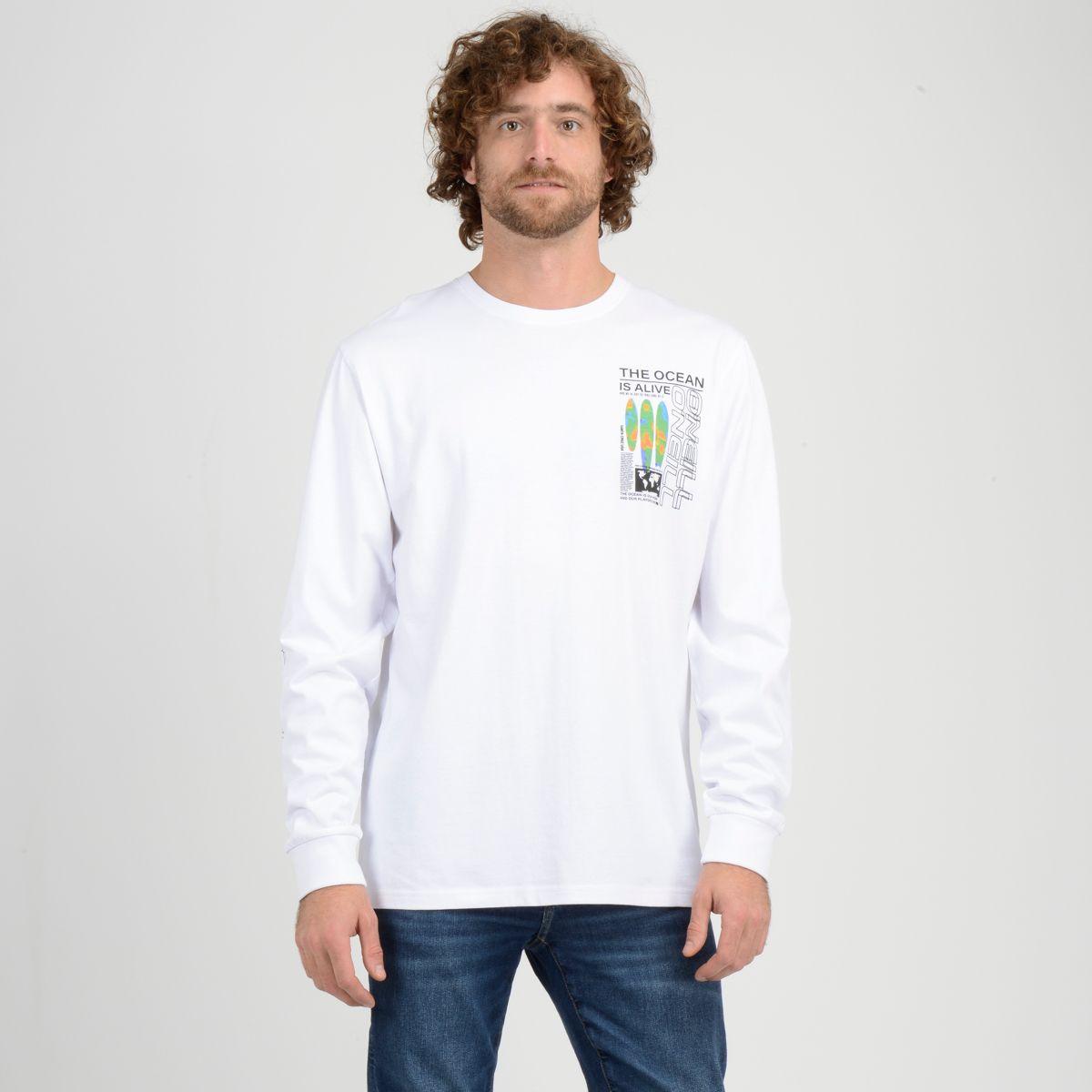 POLERA MANGA LARGA CIRCLE  BLANCO-0