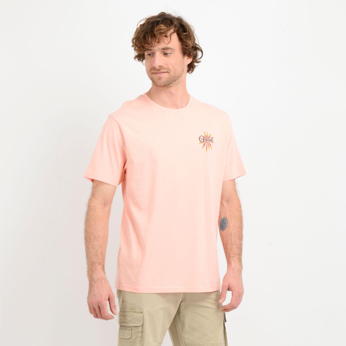 POLERA MANGA CORTA BEACH  NARANJO-3
