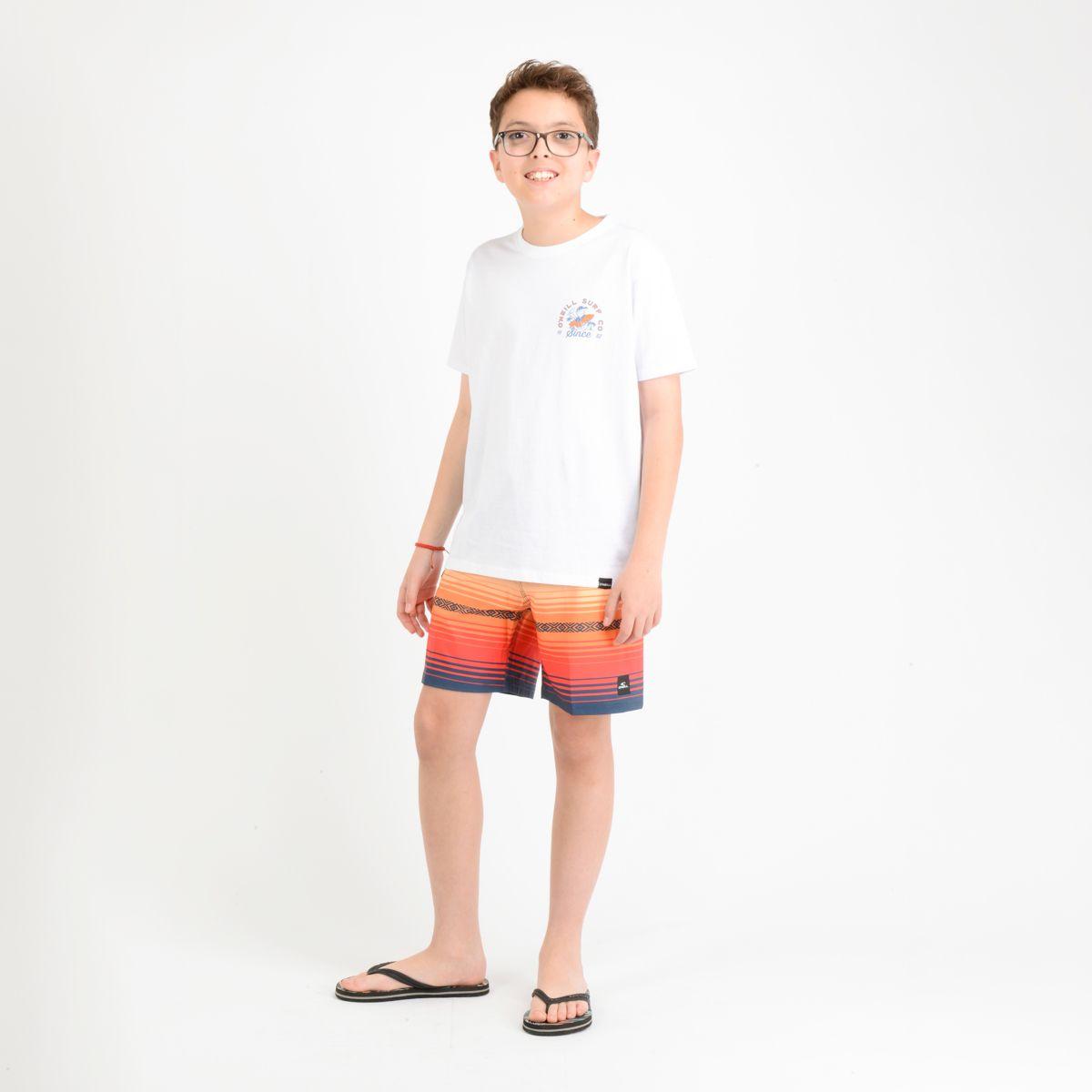 TRAJE DE BAÑO HEAT STRIPE LINE  AZUL-2