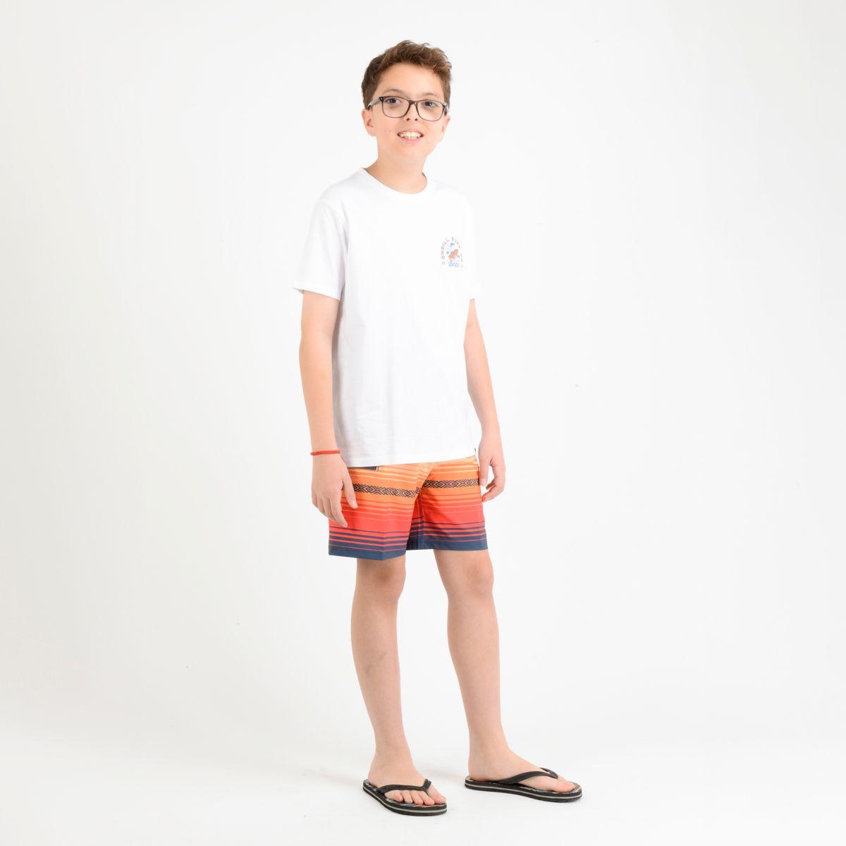 TRAJE DE BAÑO HEAT STRIPE LINE  AZUL-3