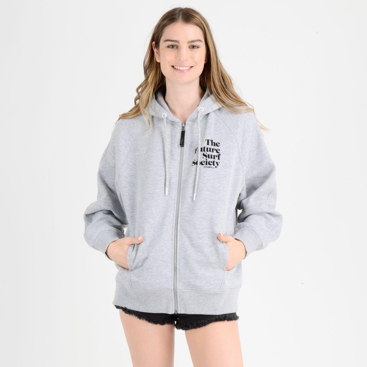 POLERON FUTURE SURF ZIP  GRIS-0