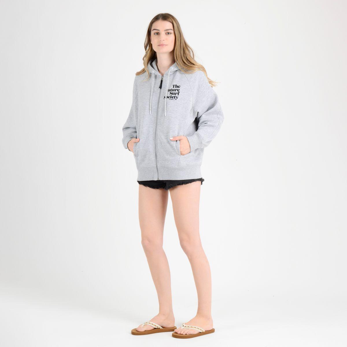 POLERON FUTURE SURF ZIP  GRIS-1