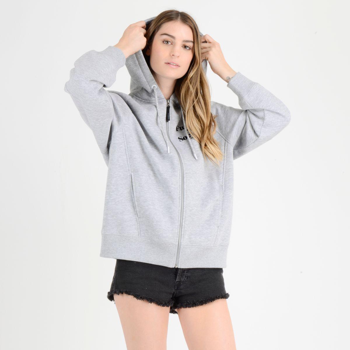 POLERON FUTURE SURF ZIP  GRIS-3