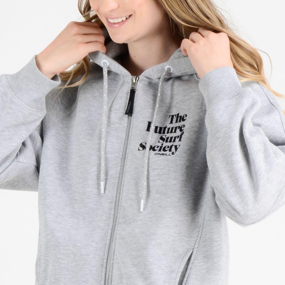 POLERON FUTURE SURF ZIP  GRIS-4