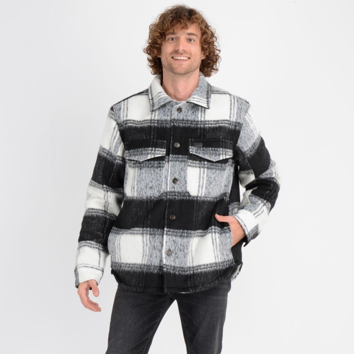 CHAQUETA LODGE SHERPA NEGRO-0